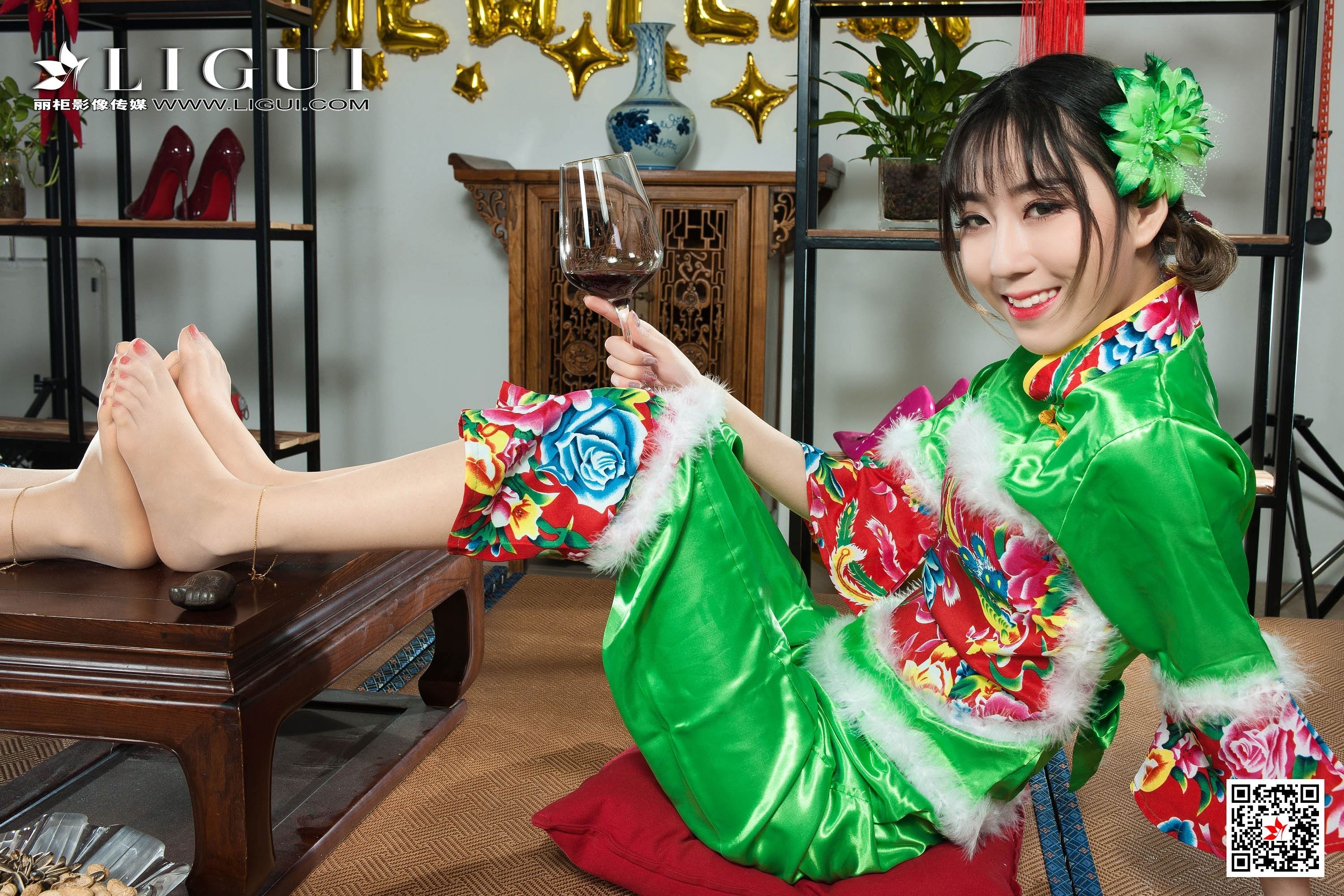 [Ligui丽柜]2018.12.28 网络丽人 Model 媛媛&鱼妹