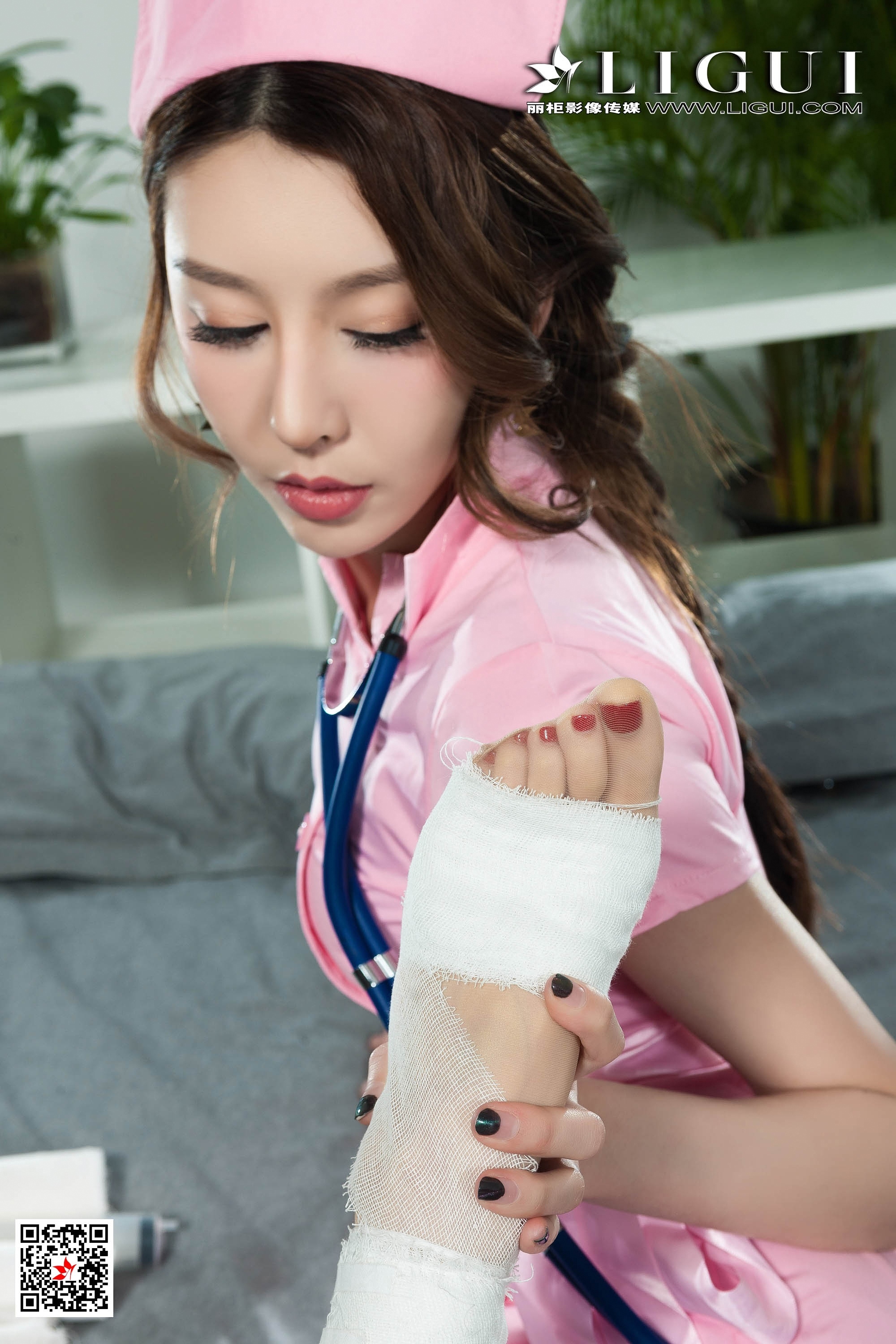 [Ligui丽柜]2019.04.01 Model 兔子