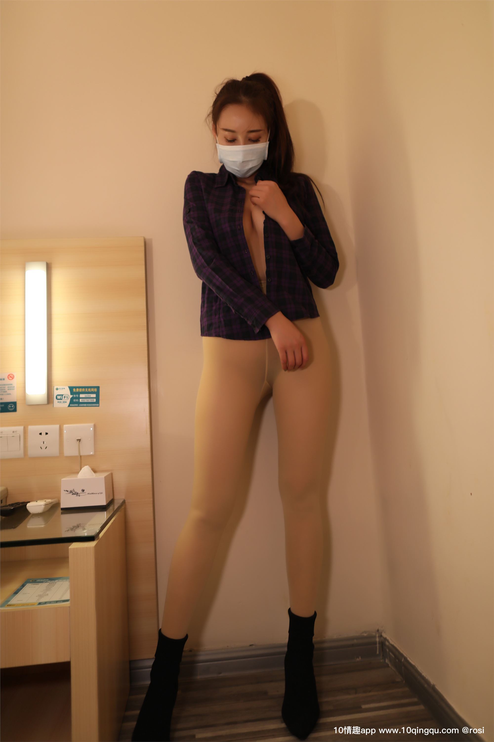 [ROSI写真]口罩系列 2019.04.06 NO.1028