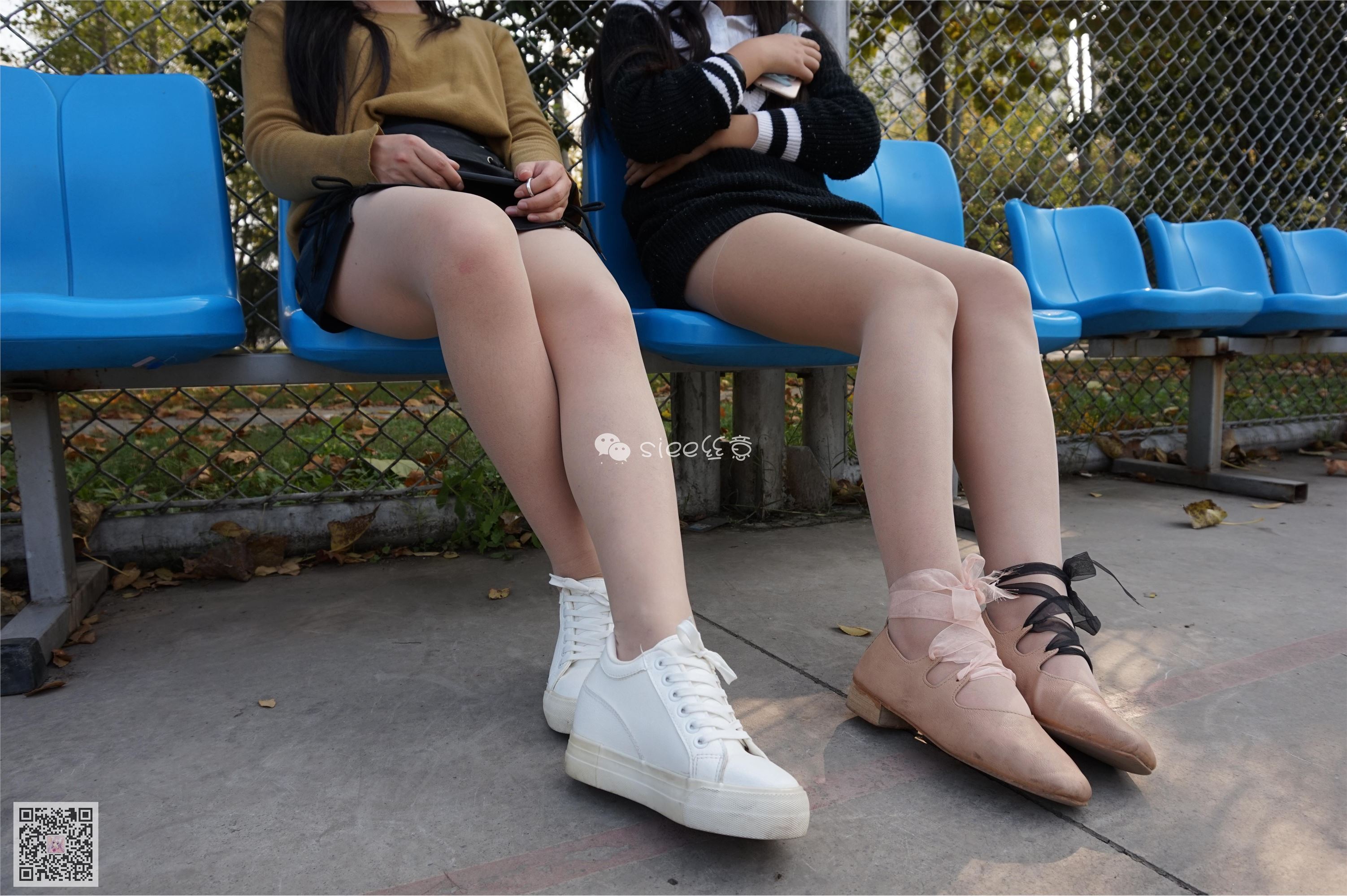 [SIEE丝意] No.003 曦曦&雯雯 校园肉丝