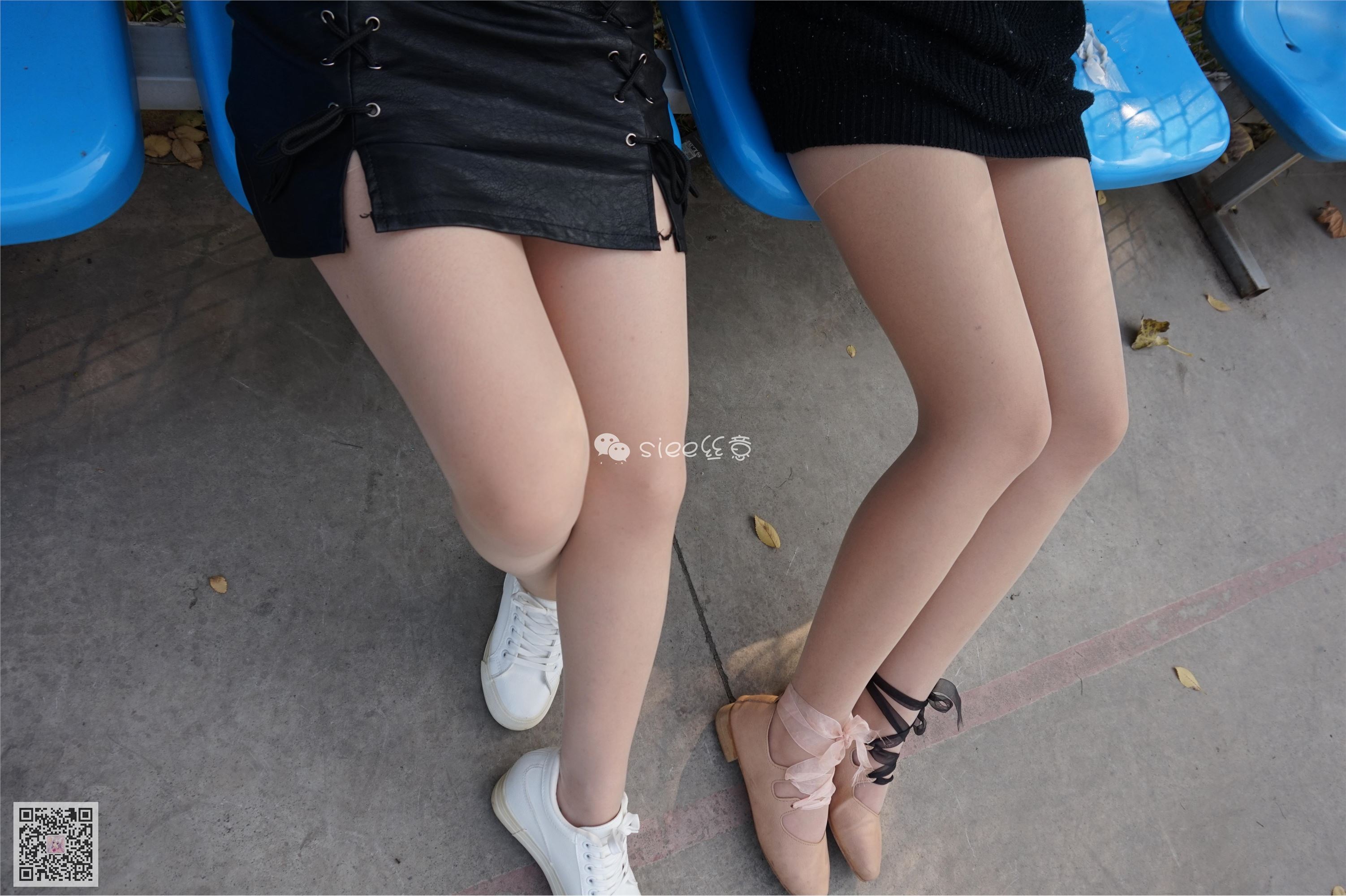 [SIEE丝意] No.003 曦曦&雯雯 校园肉丝