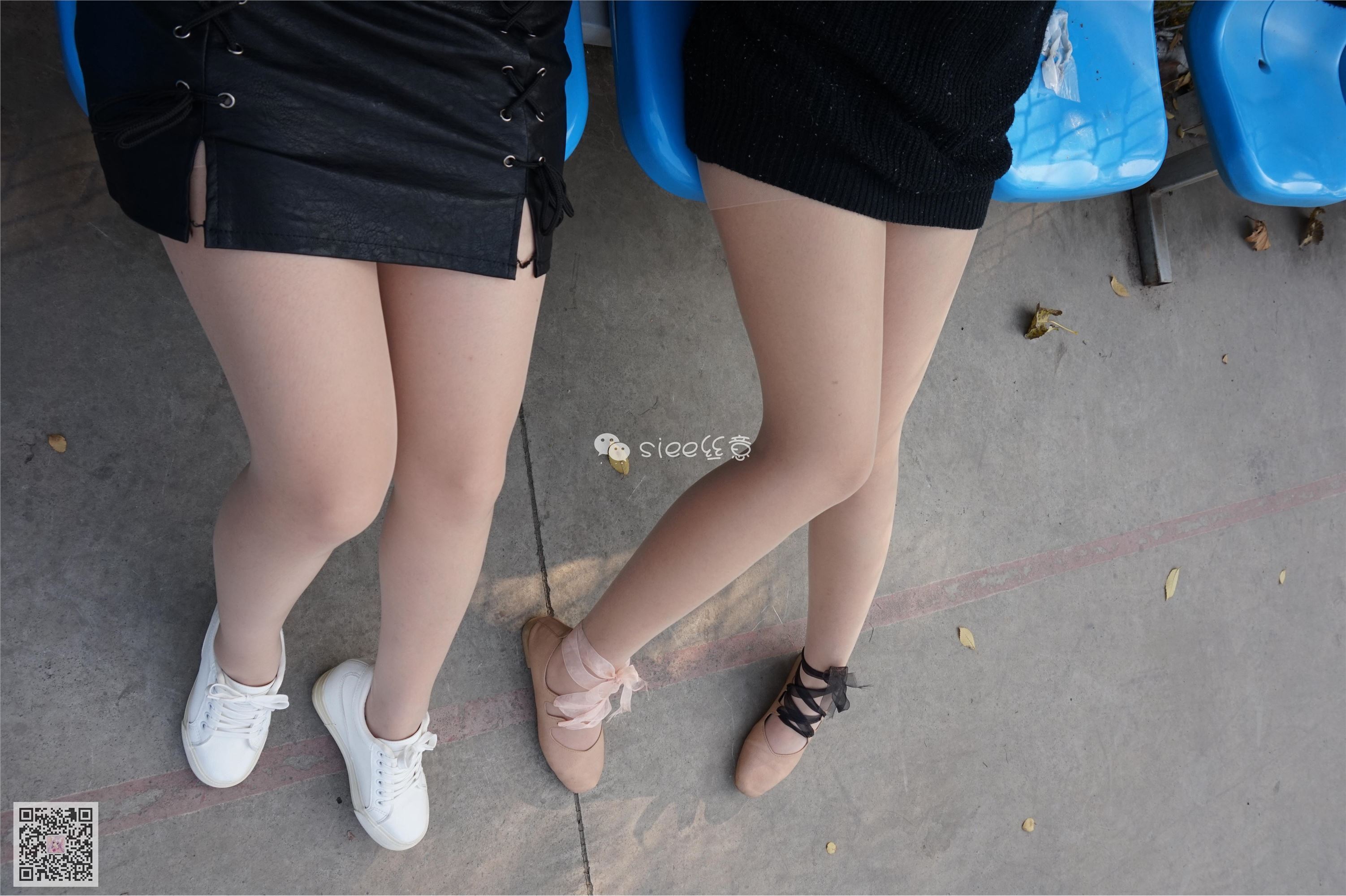 [SIEE丝意] No.003 曦曦&雯雯 校园肉丝