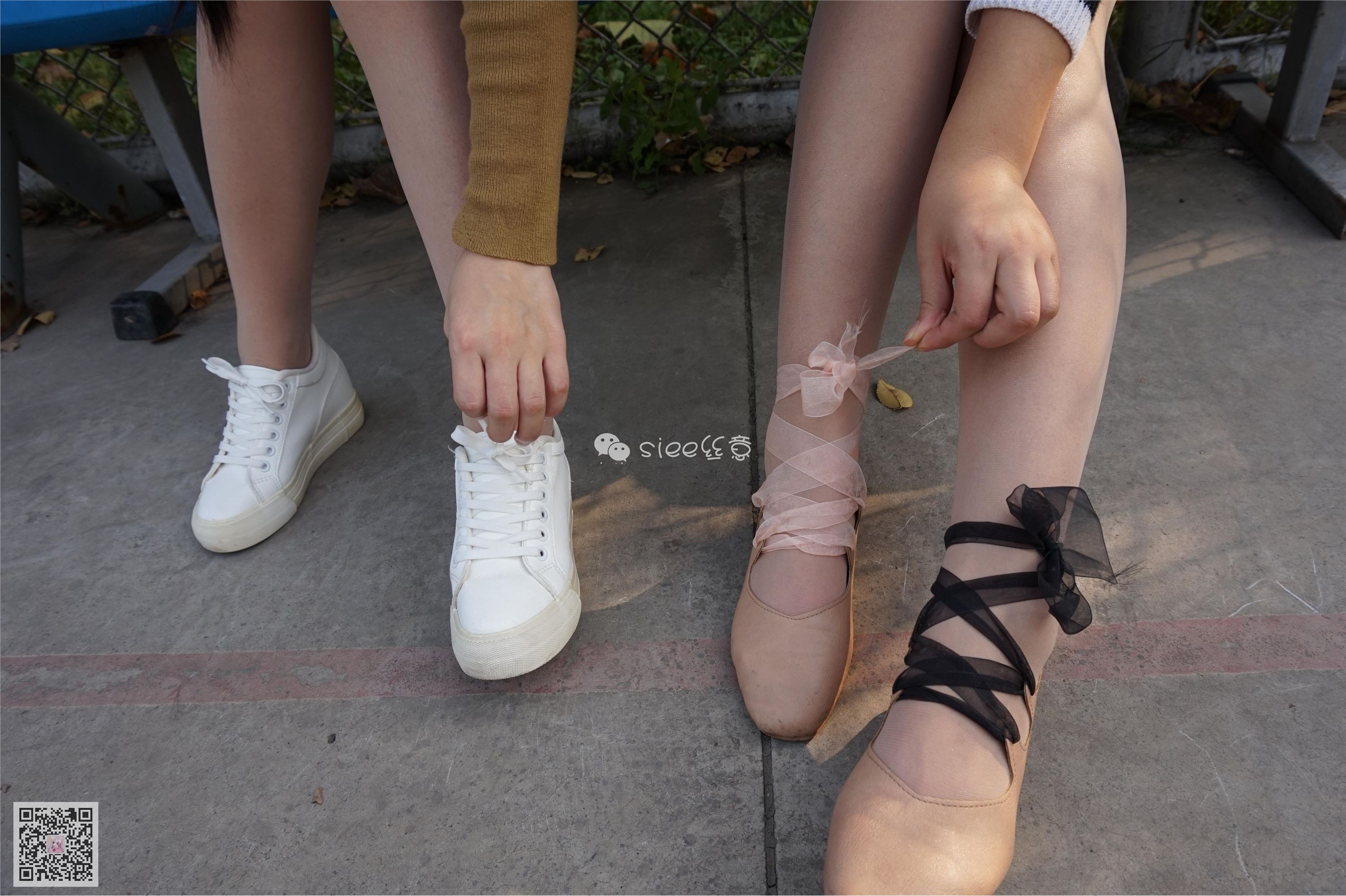 [SIEE丝意] No.003 曦曦&雯雯 校园肉丝