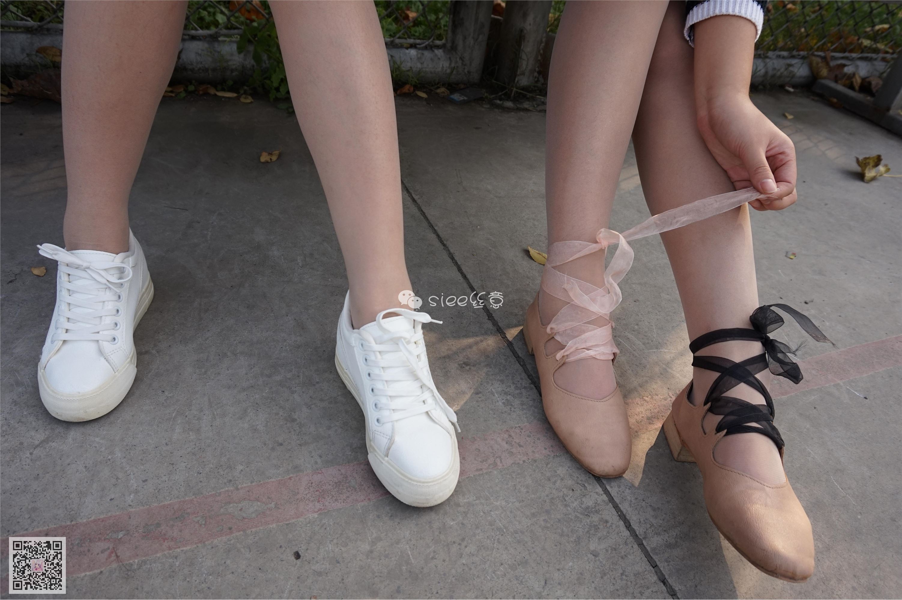 [SIEE丝意] No.003 曦曦&雯雯 校园肉丝