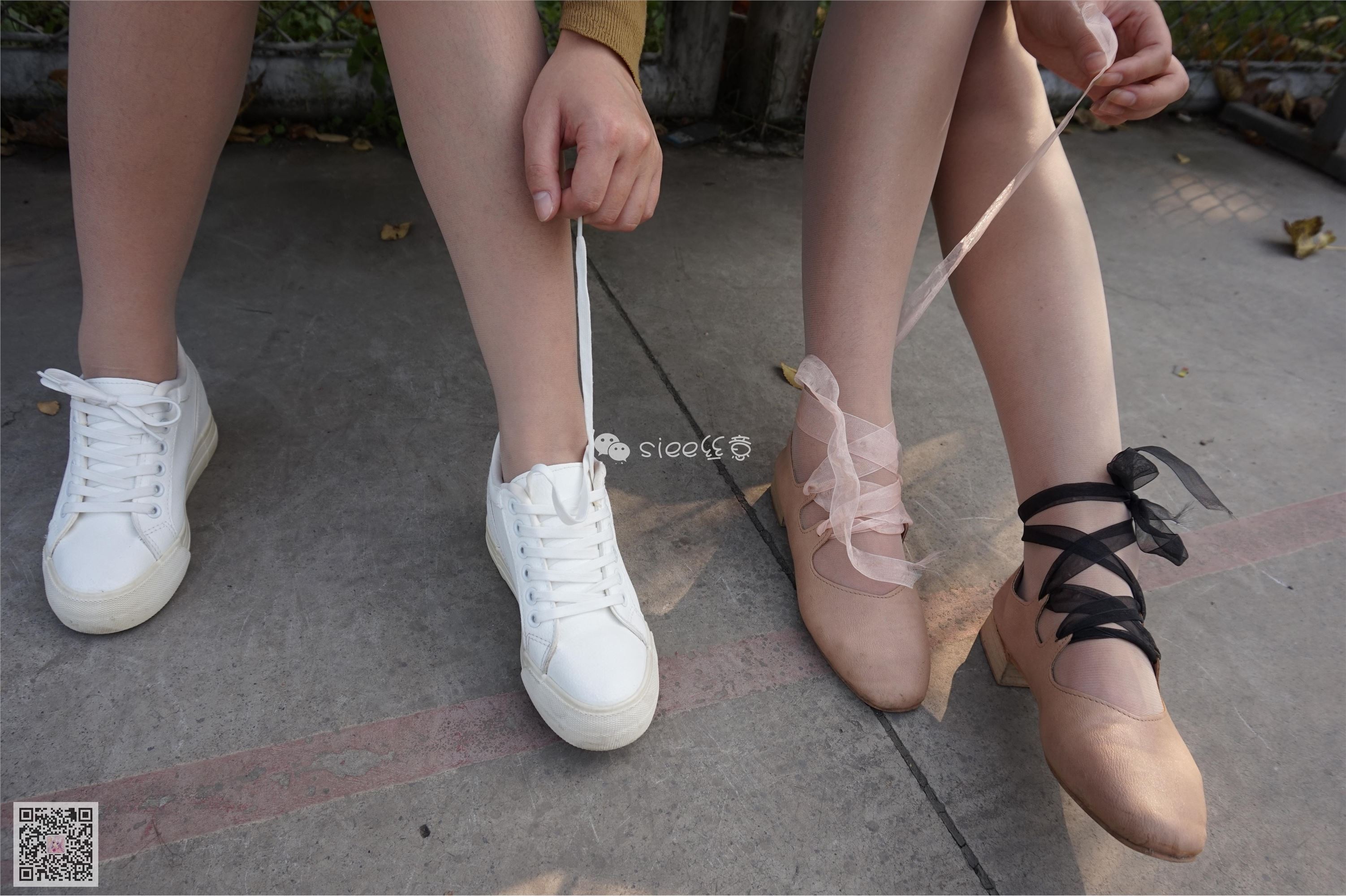 [SIEE丝意] No.003 曦曦&雯雯 校园肉丝