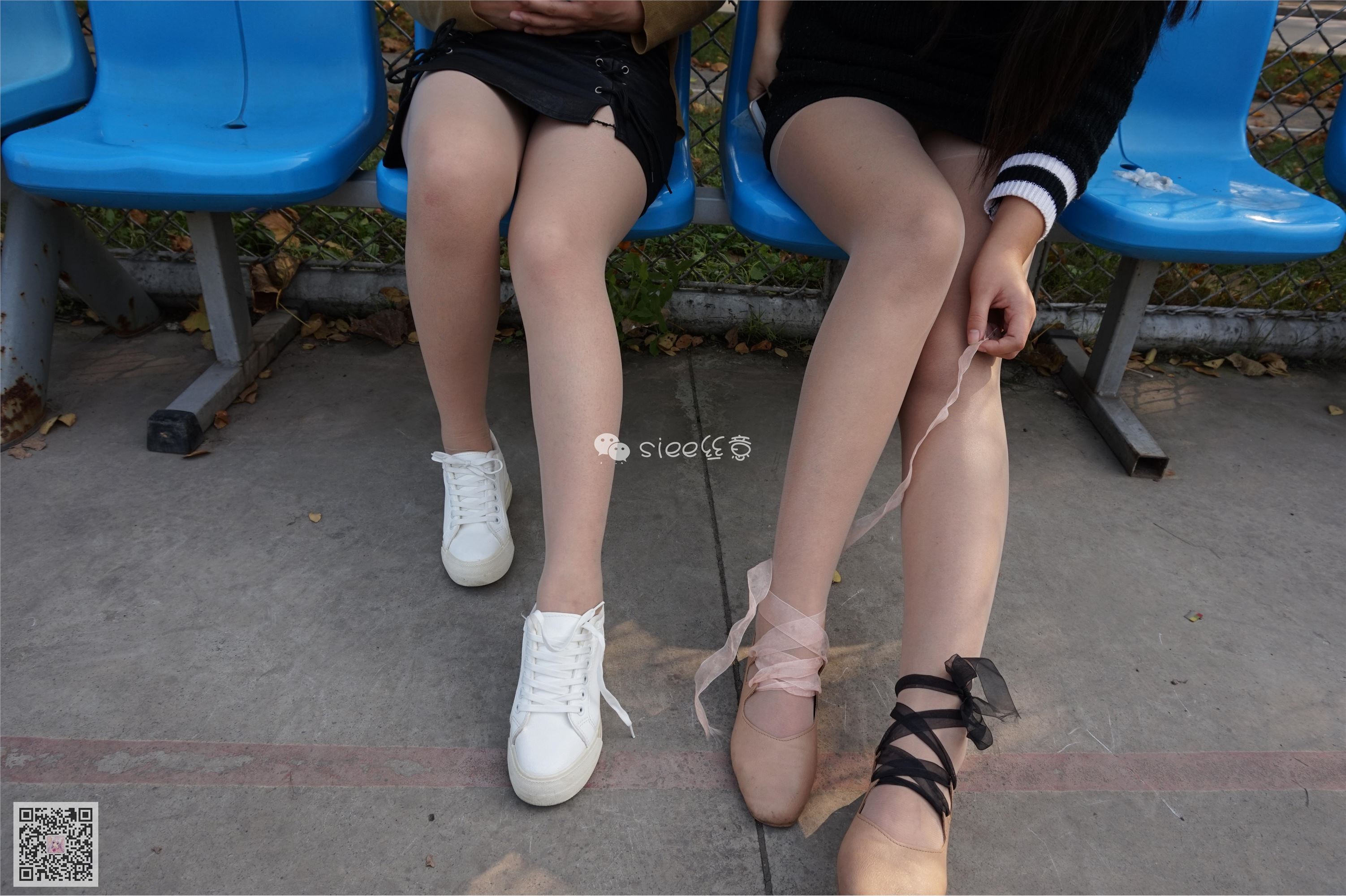 [SIEE丝意] No.003 曦曦&雯雯 校园肉丝
