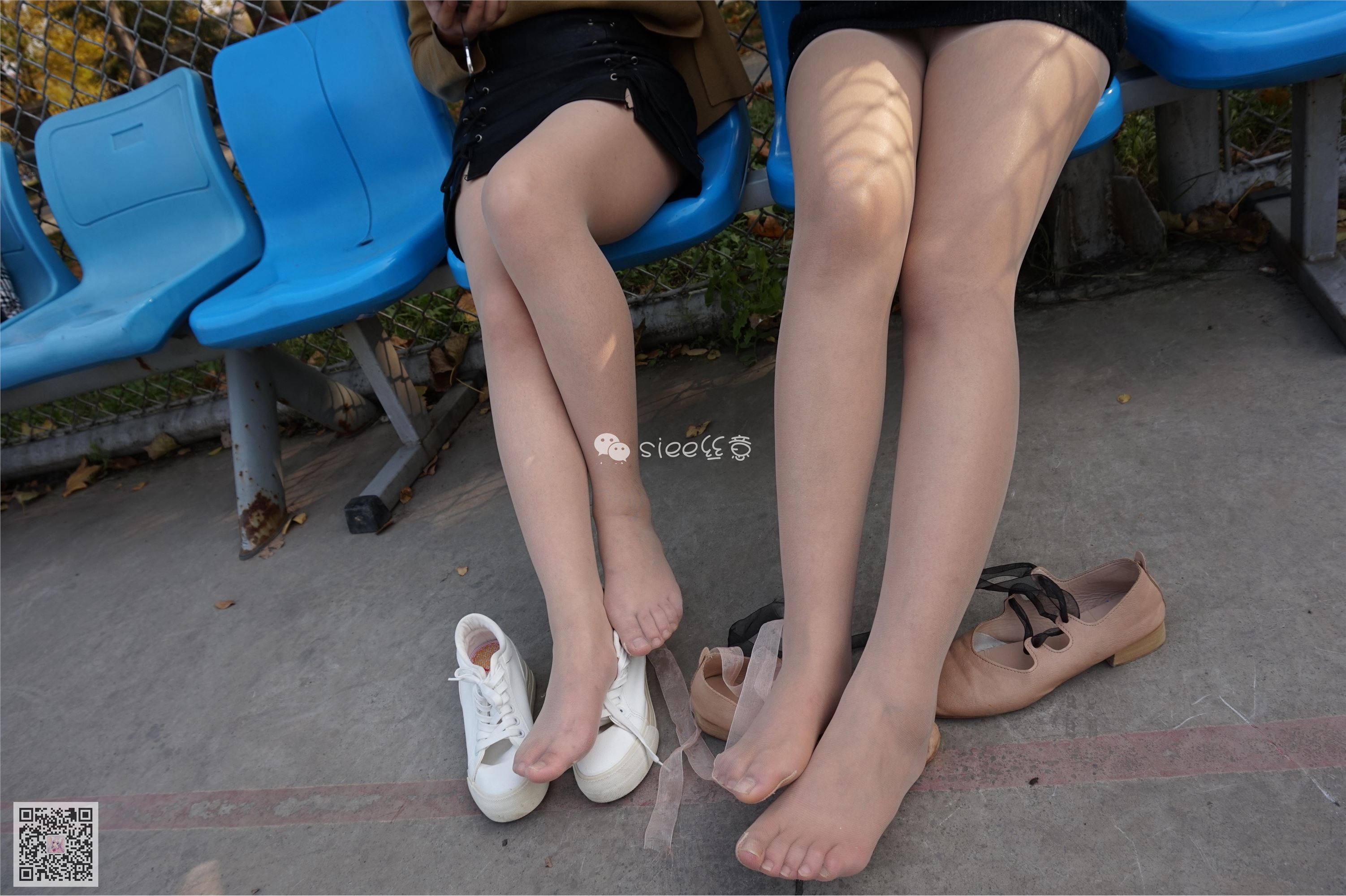 [SIEE丝意] No.003 曦曦&雯雯 校园肉丝