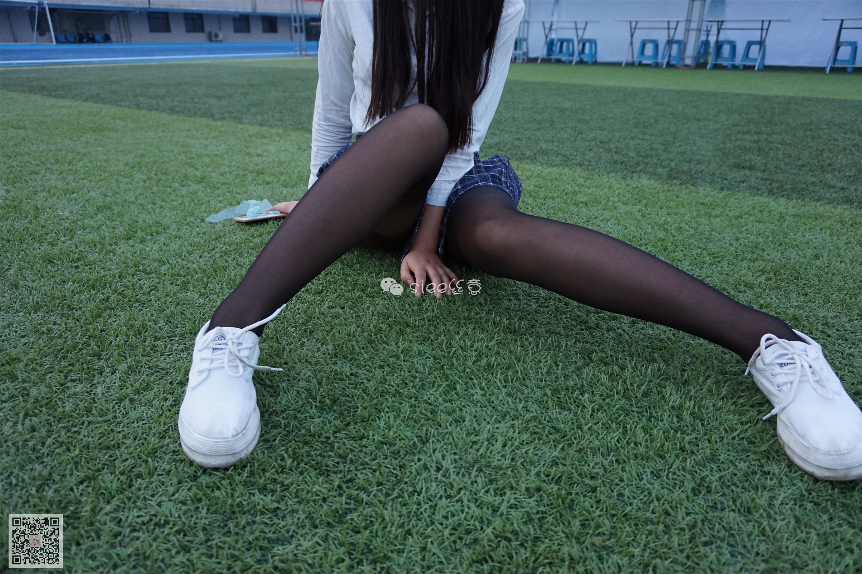 [SIEE丝意] No.006 曦曦 操场黑丝