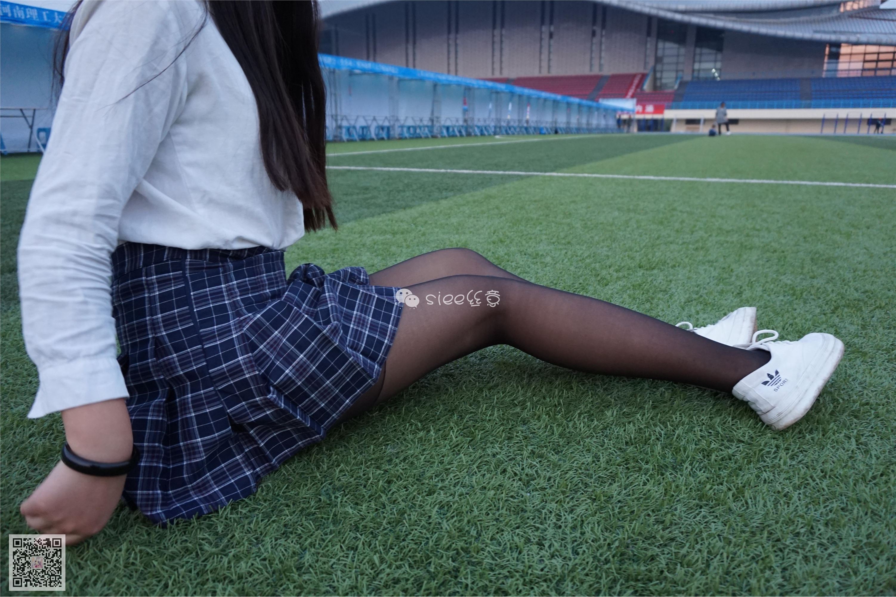 [SIEE丝意] No.006 曦曦 操场黑丝
