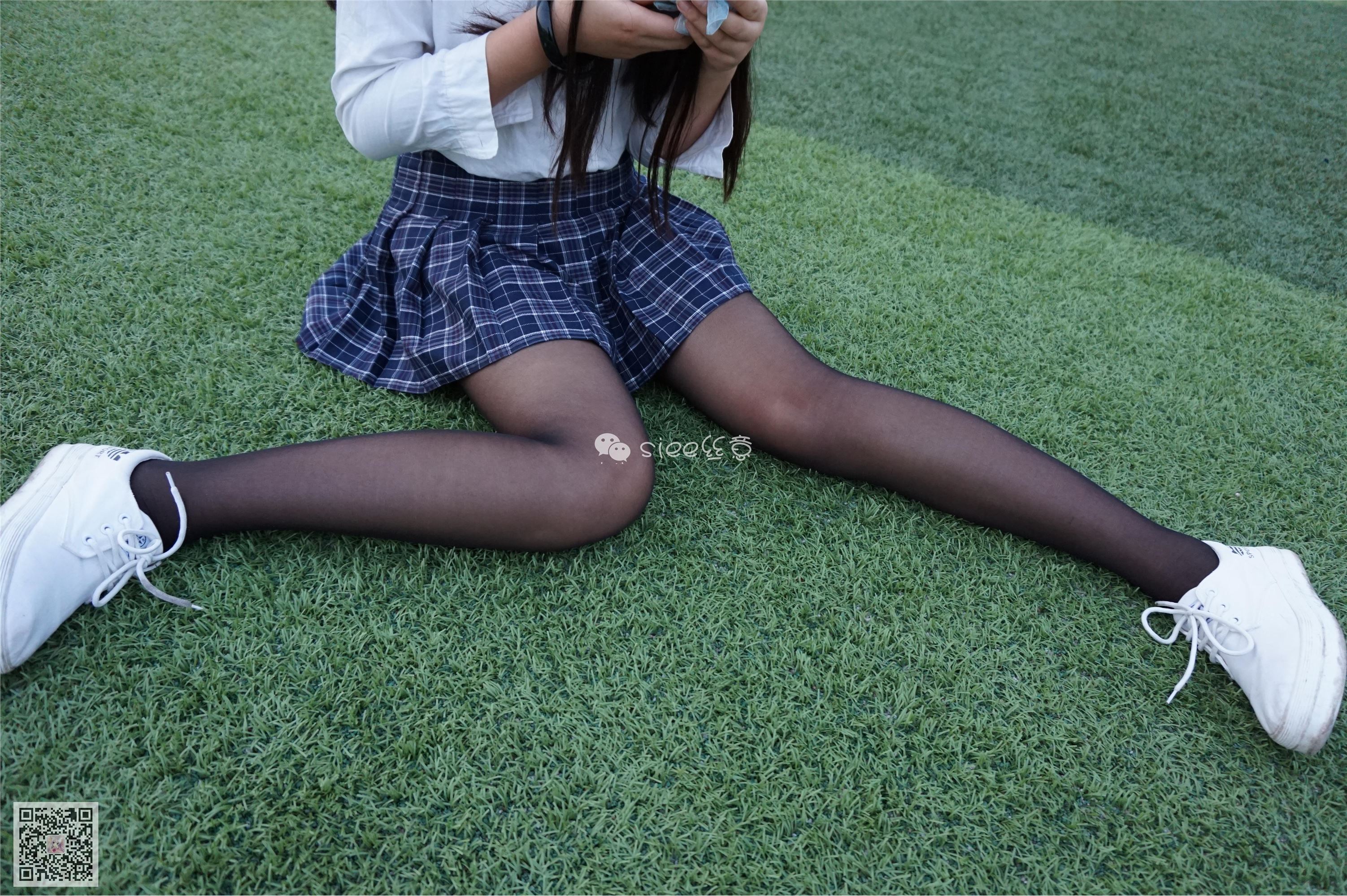 [SIEE丝意] No.006 曦曦 操场黑丝