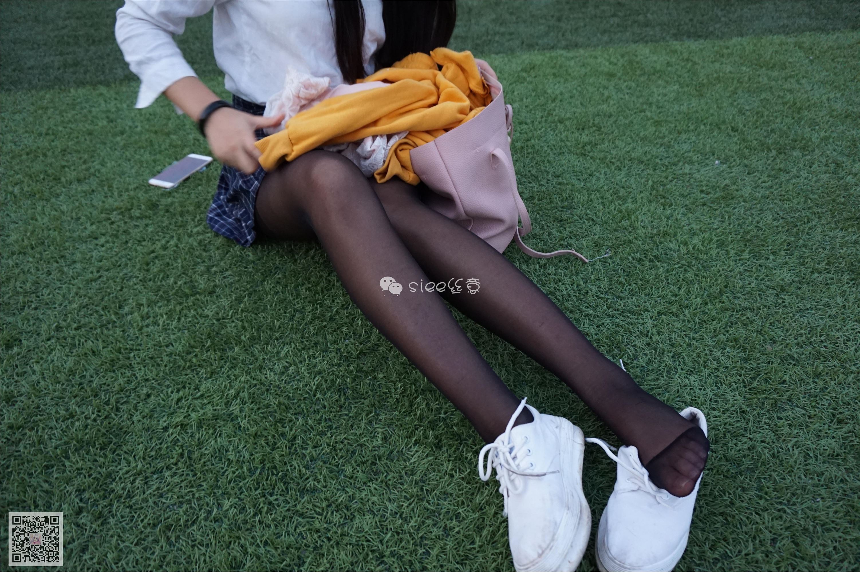 [SIEE丝意] No.006 曦曦 操场黑丝