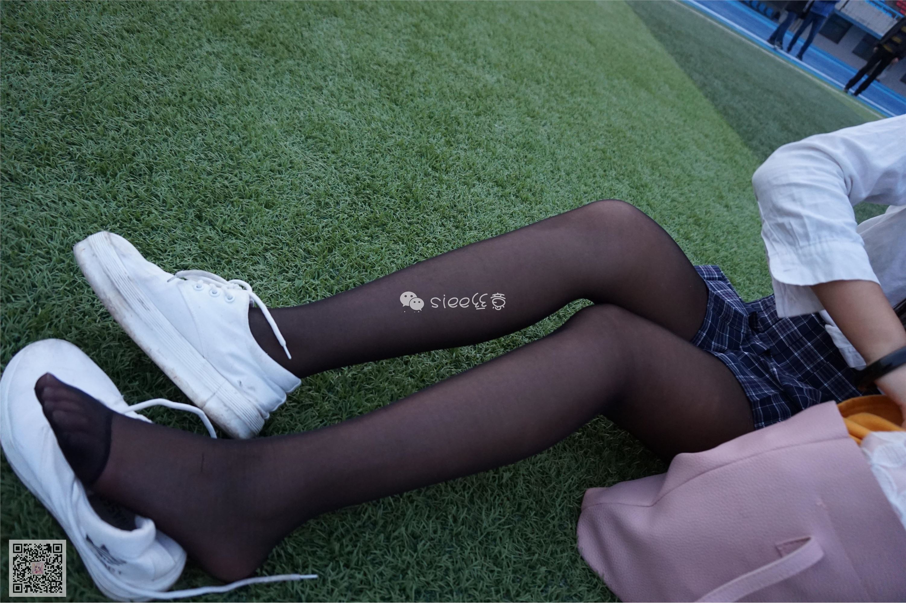 [SIEE丝意] No.006 曦曦 操场黑丝