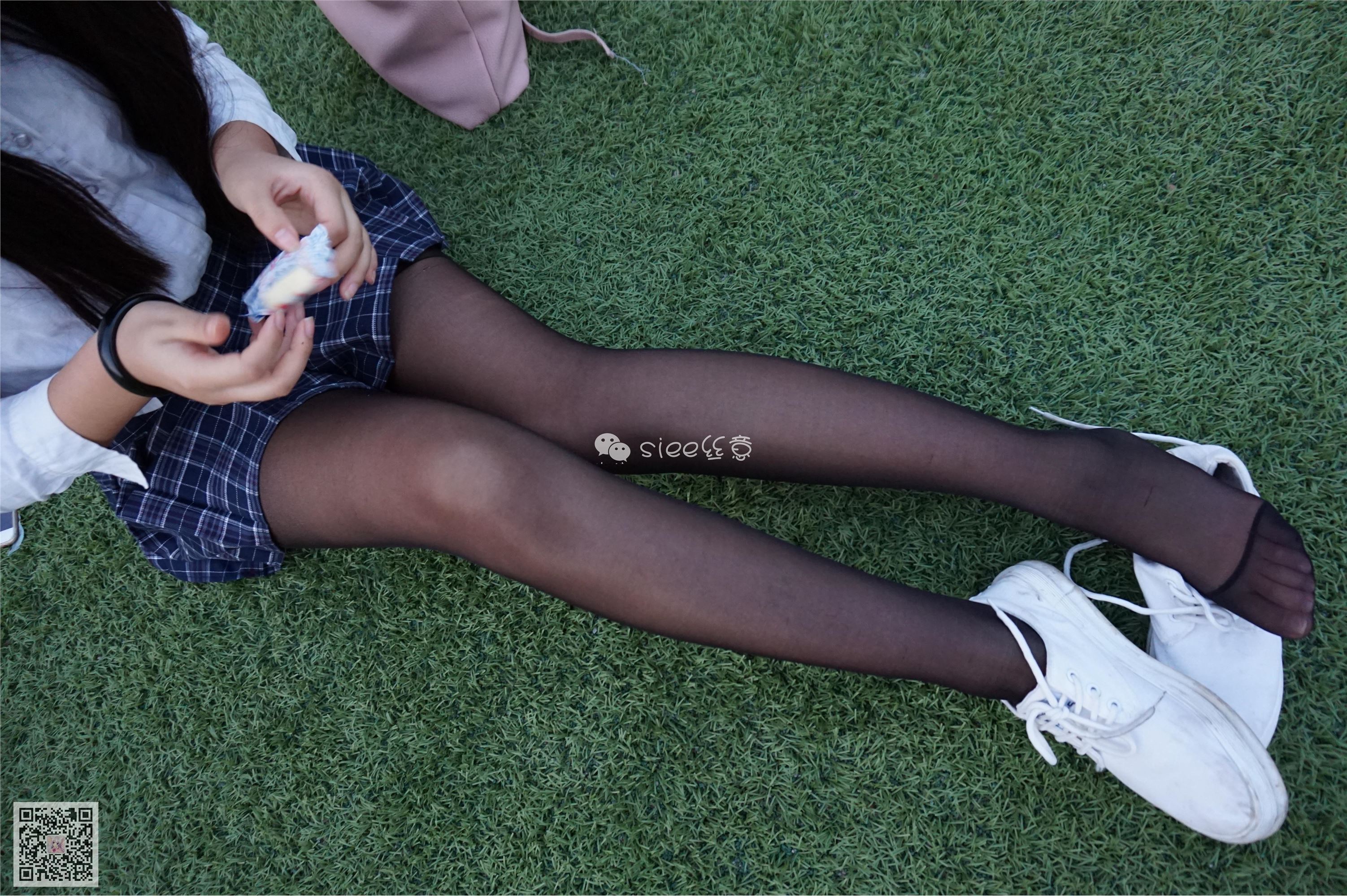 [SIEE丝意] No.006 曦曦 操场黑丝