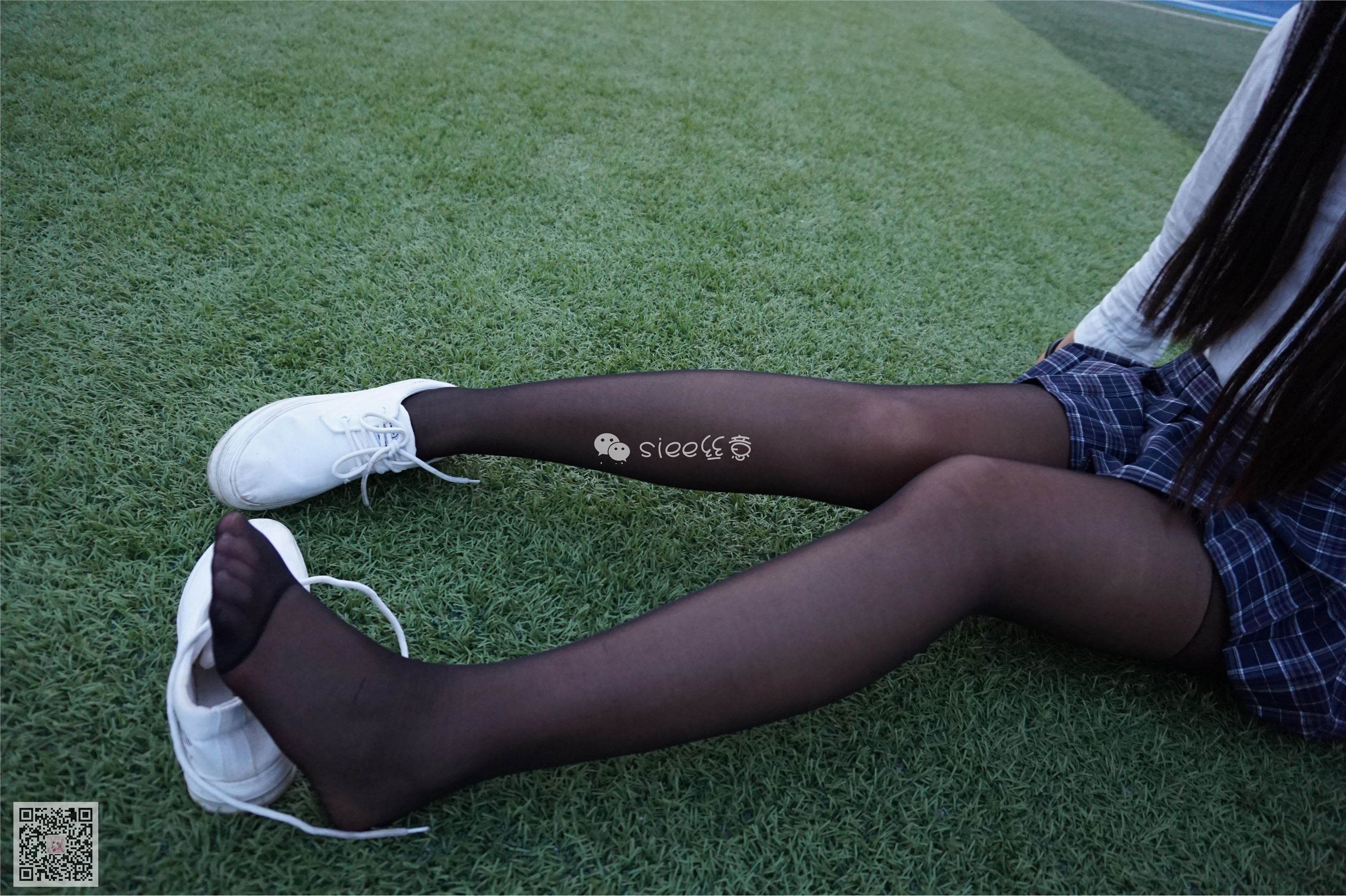 [SIEE丝意] No.006 曦曦 操场黑丝