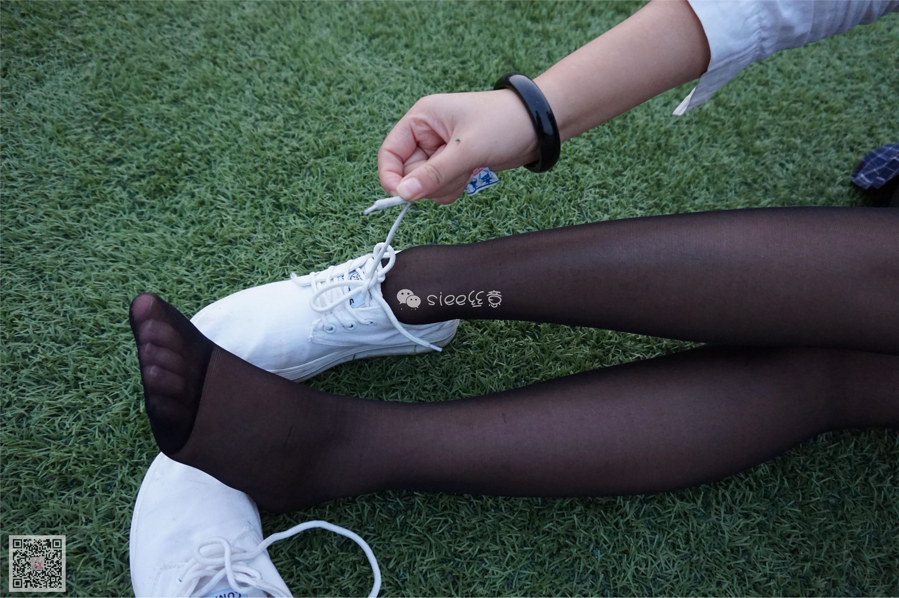 [SIEE丝意] No.006 曦曦 操场黑丝