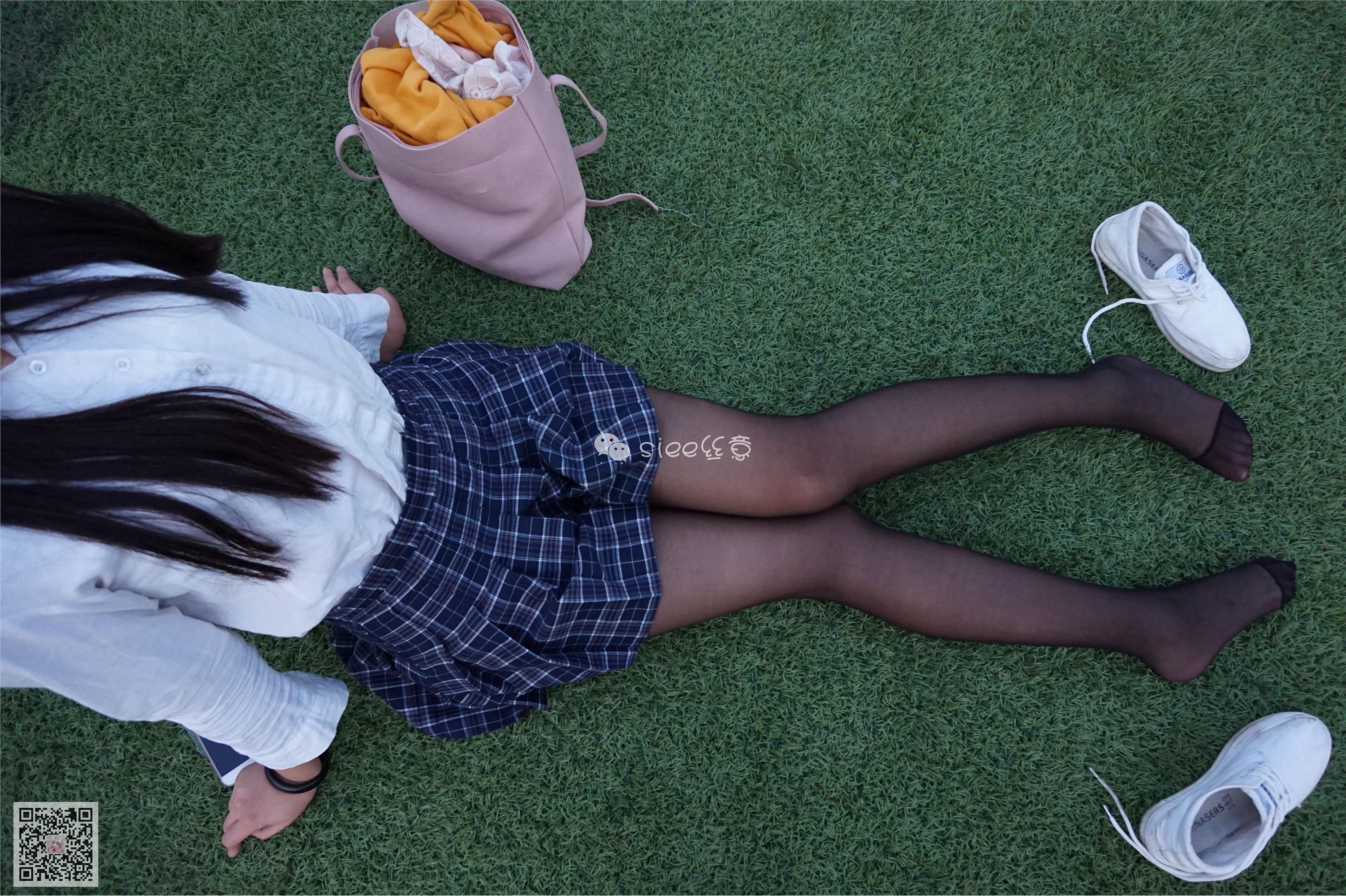 [SIEE丝意] No.006 曦曦 操场黑丝