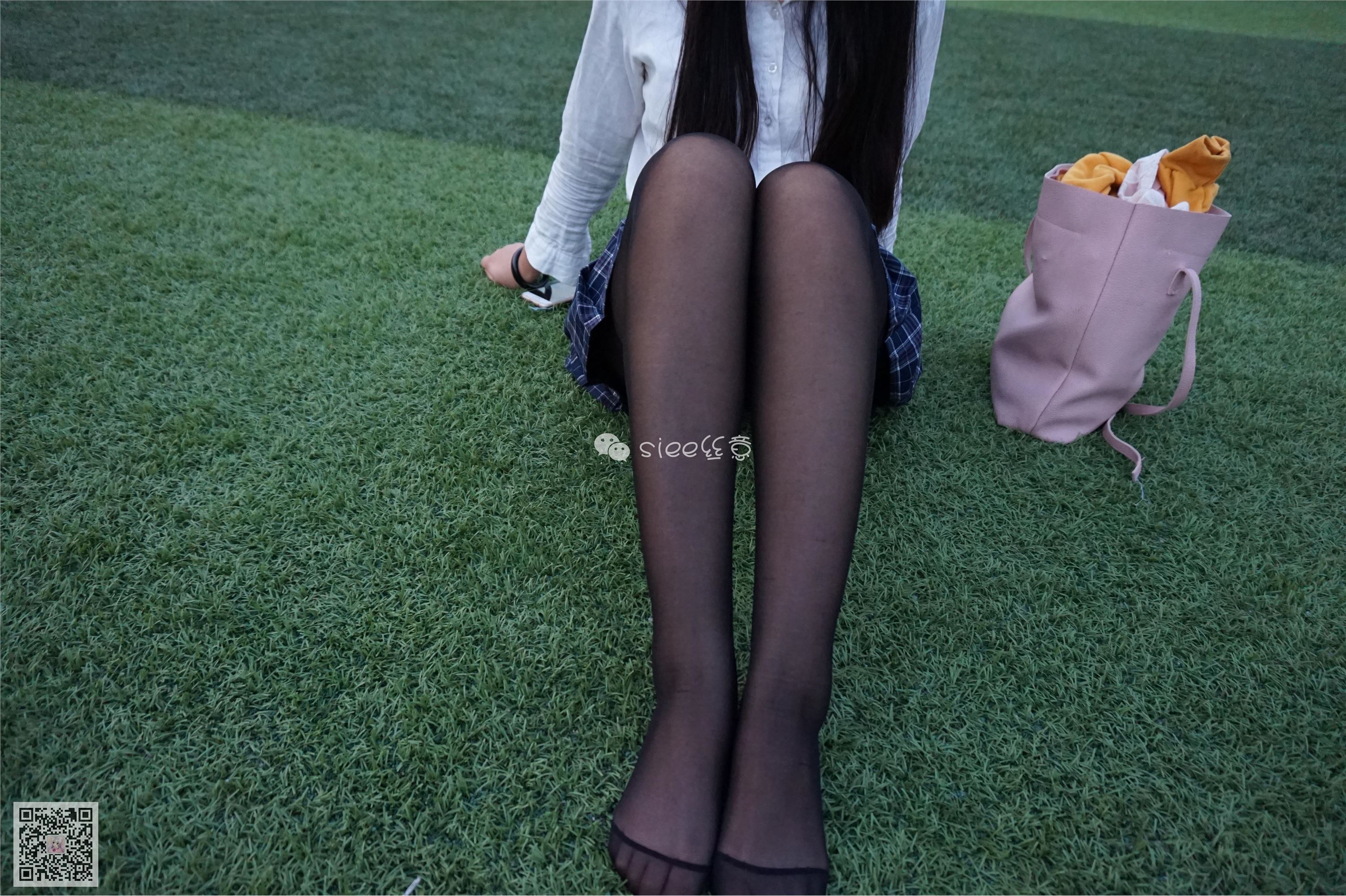 [SIEE丝意] No.006 曦曦 操场黑丝