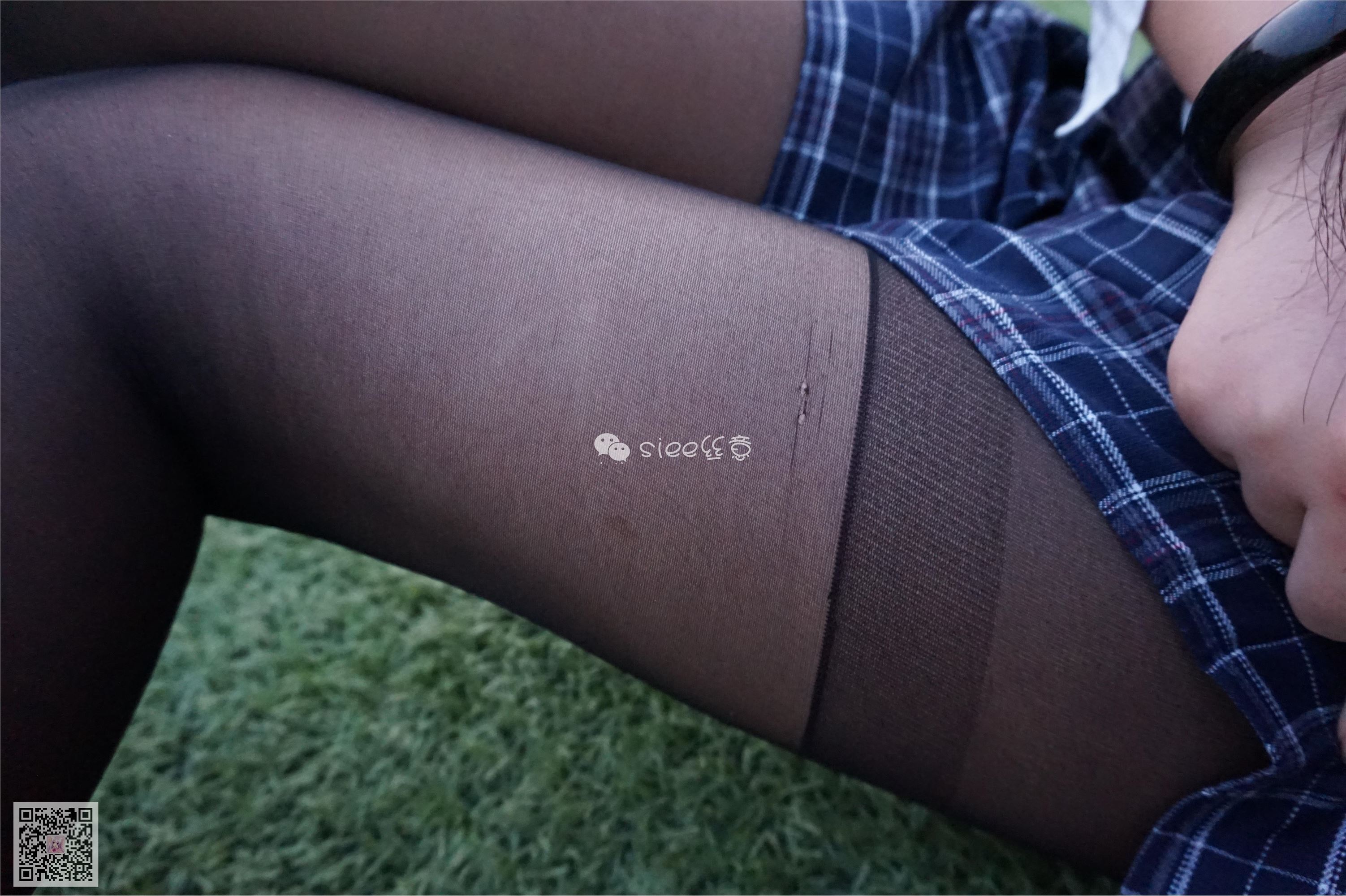 [SIEE丝意] No.006 曦曦 操场黑丝