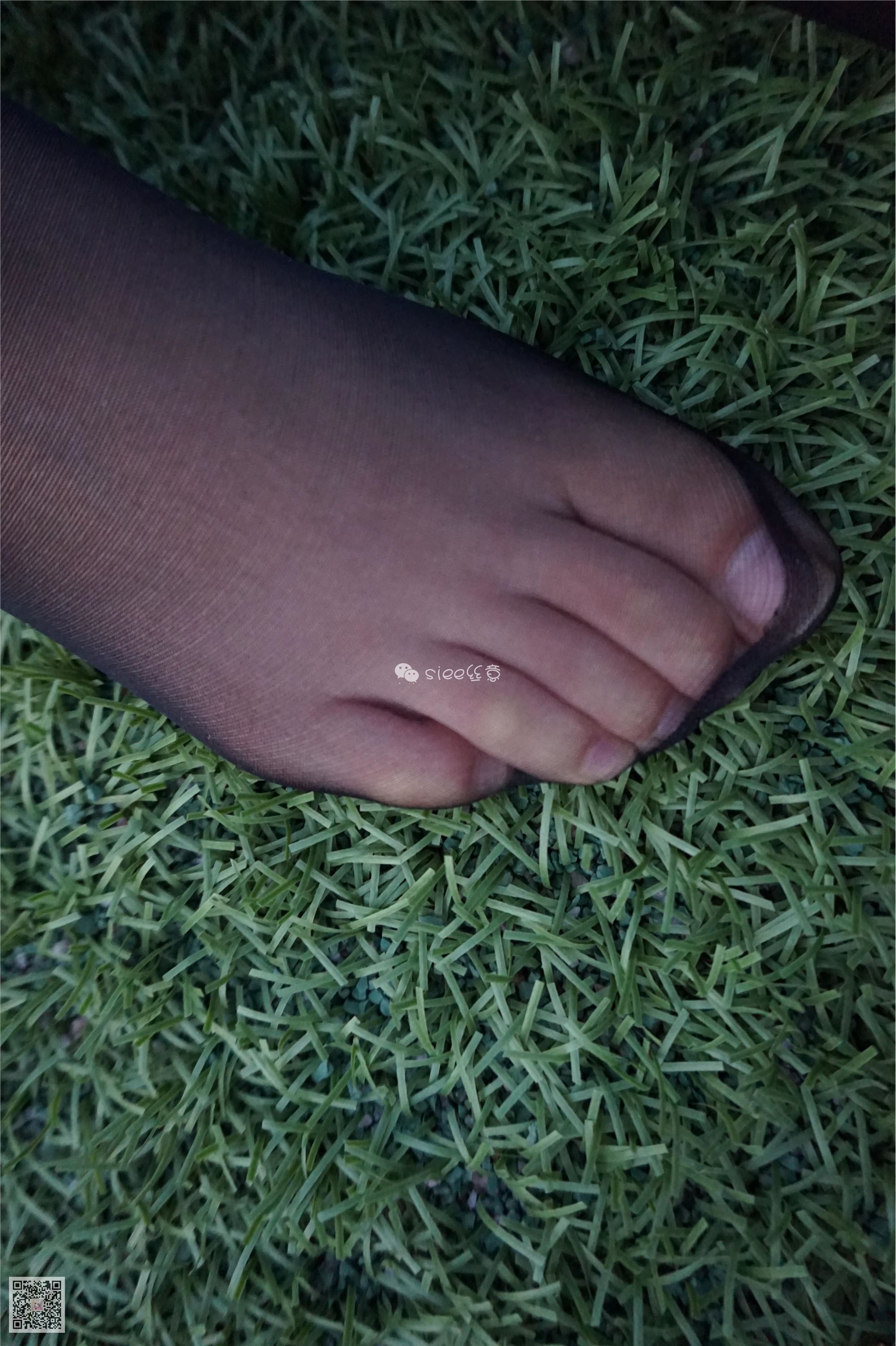 [SIEE丝意] No.006 曦曦 操场黑丝