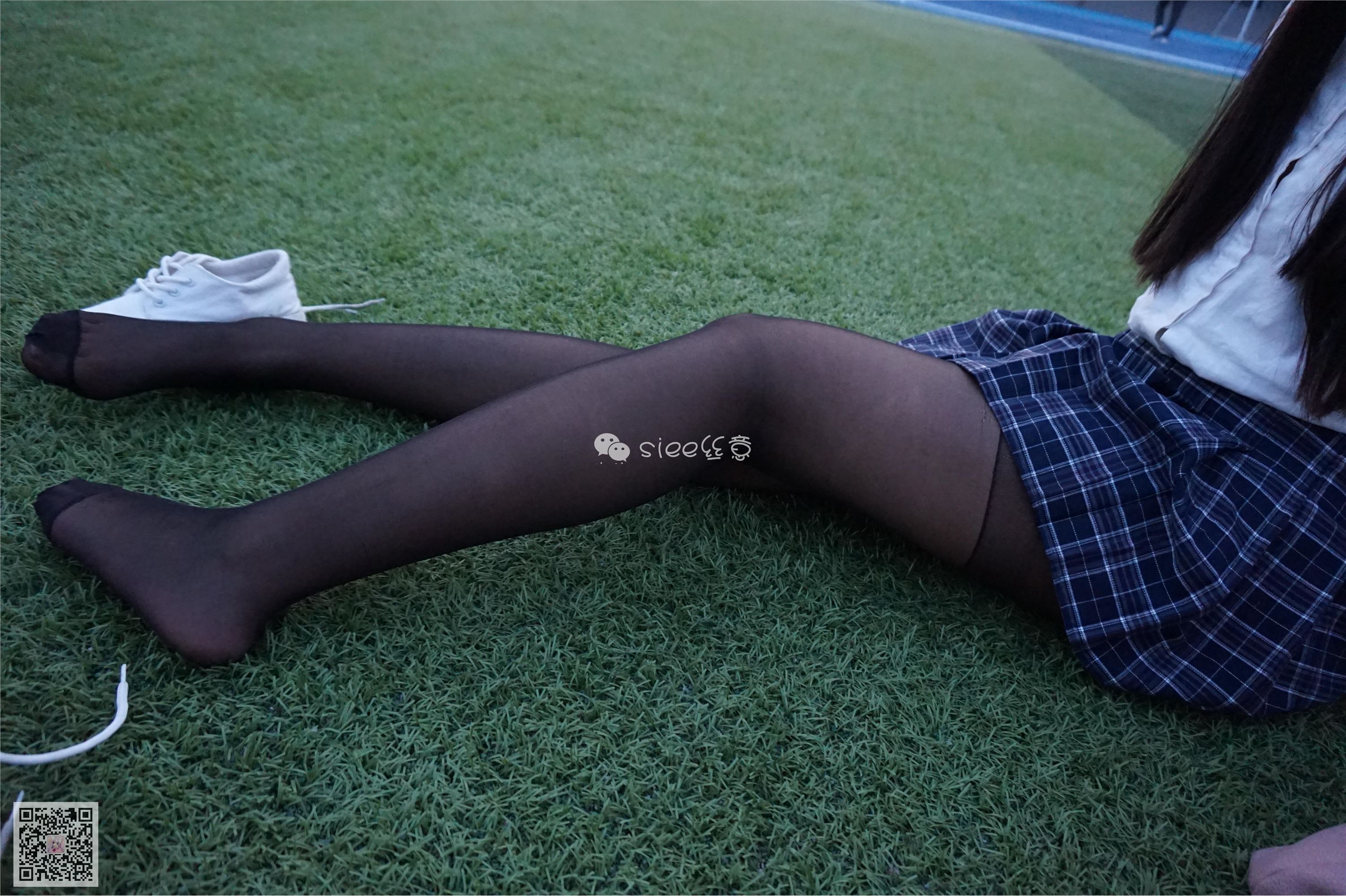 [SIEE丝意] No.006 曦曦 操场黑丝