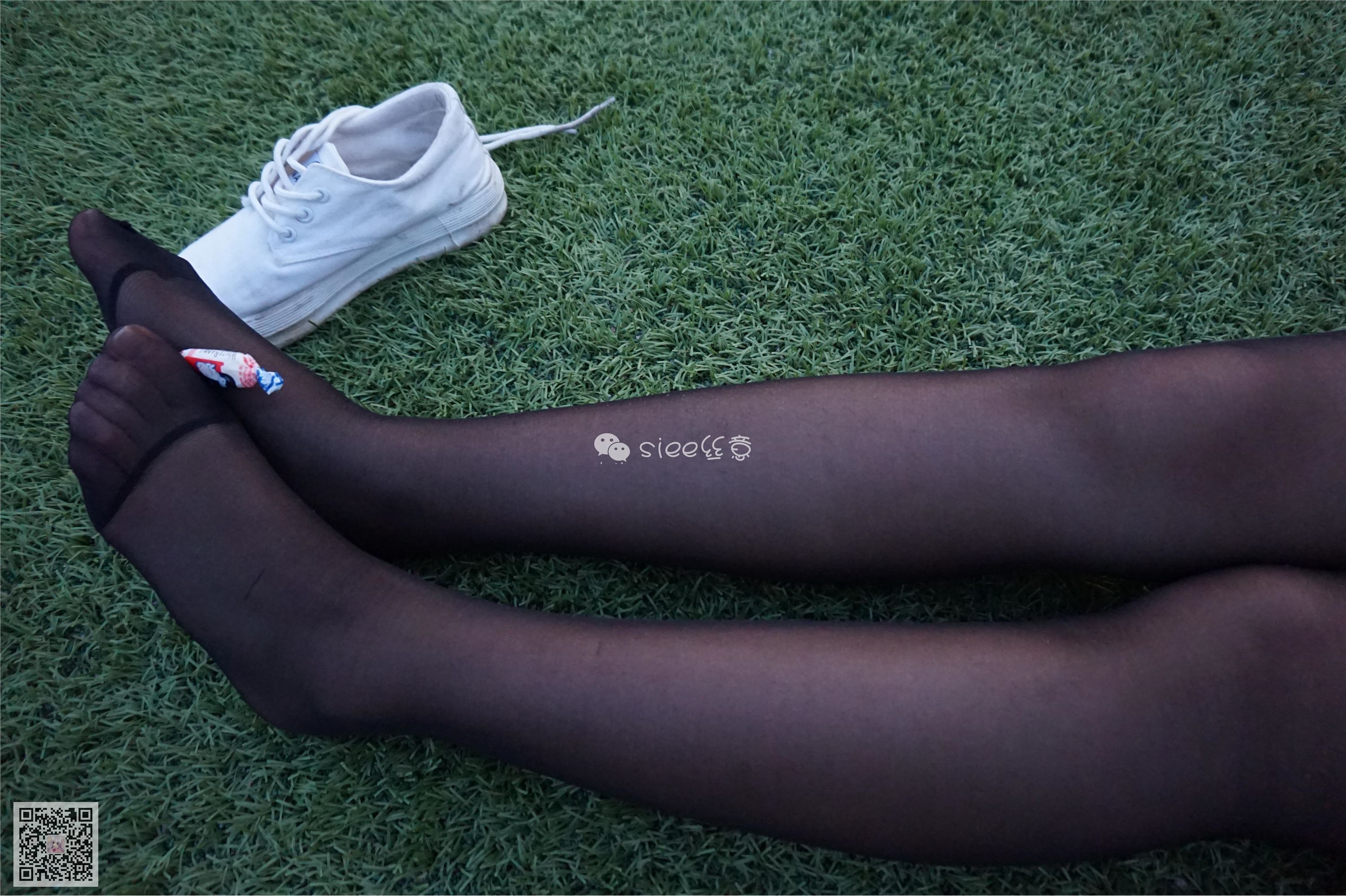 [SIEE丝意] No.006 曦曦 操场黑丝