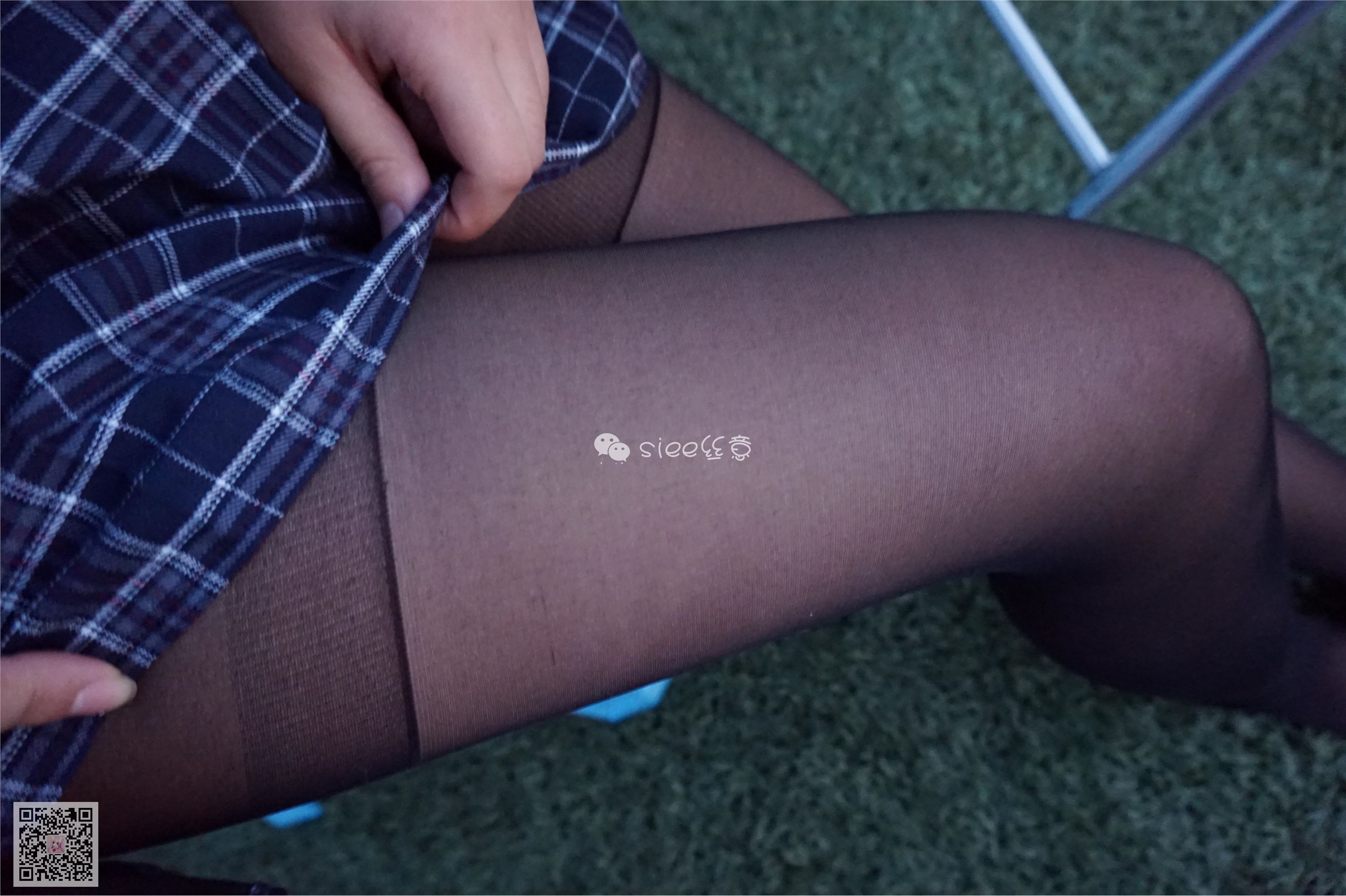 [SIEE丝意] No.006 曦曦 操场黑丝