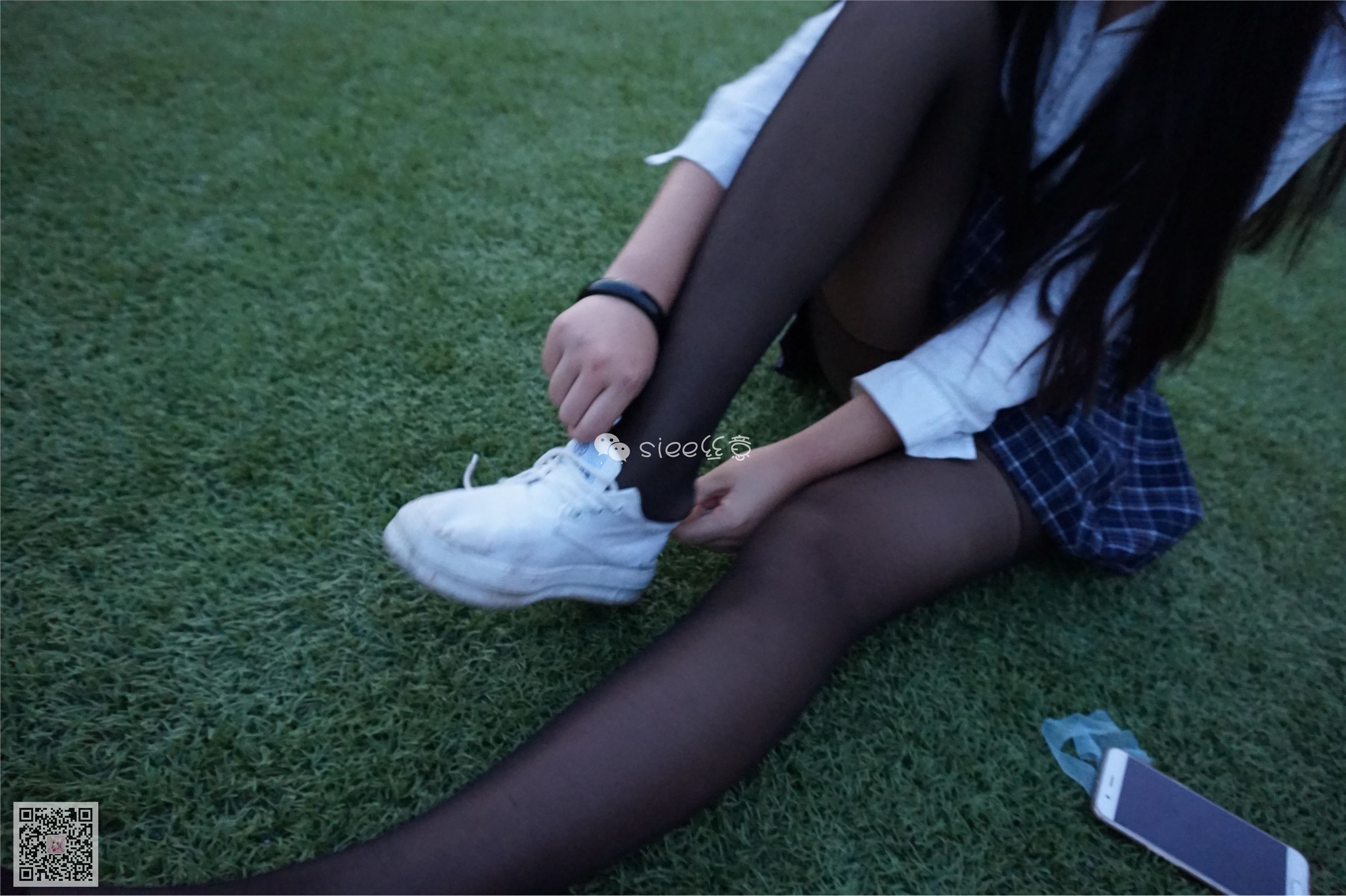 [SIEE丝意] No.006 曦曦 操场黑丝