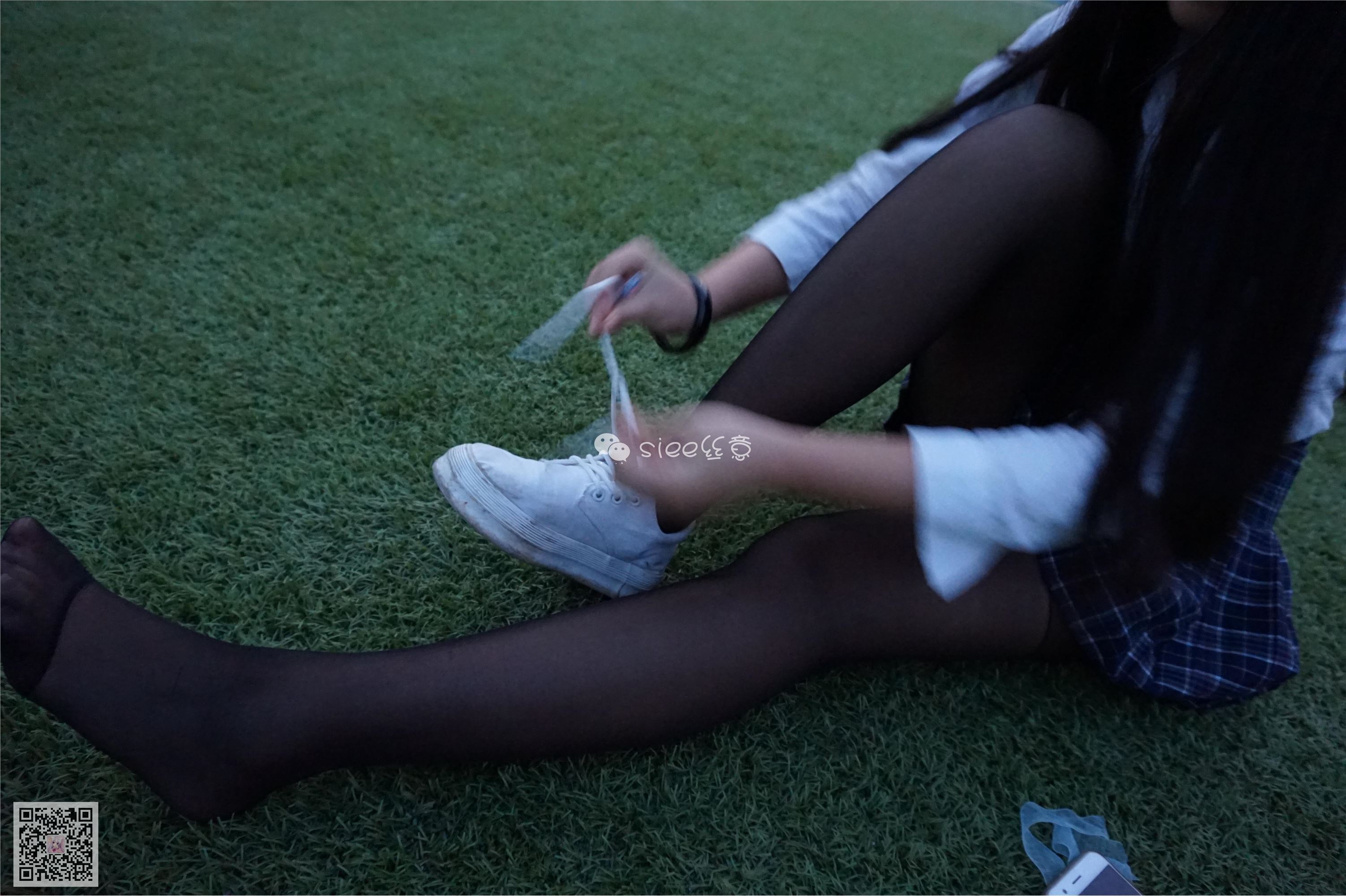 [SIEE丝意] No.006 曦曦 操场黑丝