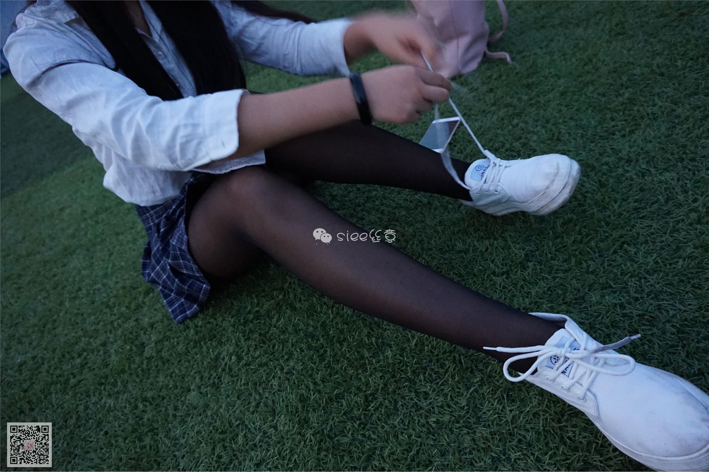 [SIEE丝意] No.006 曦曦 操场黑丝