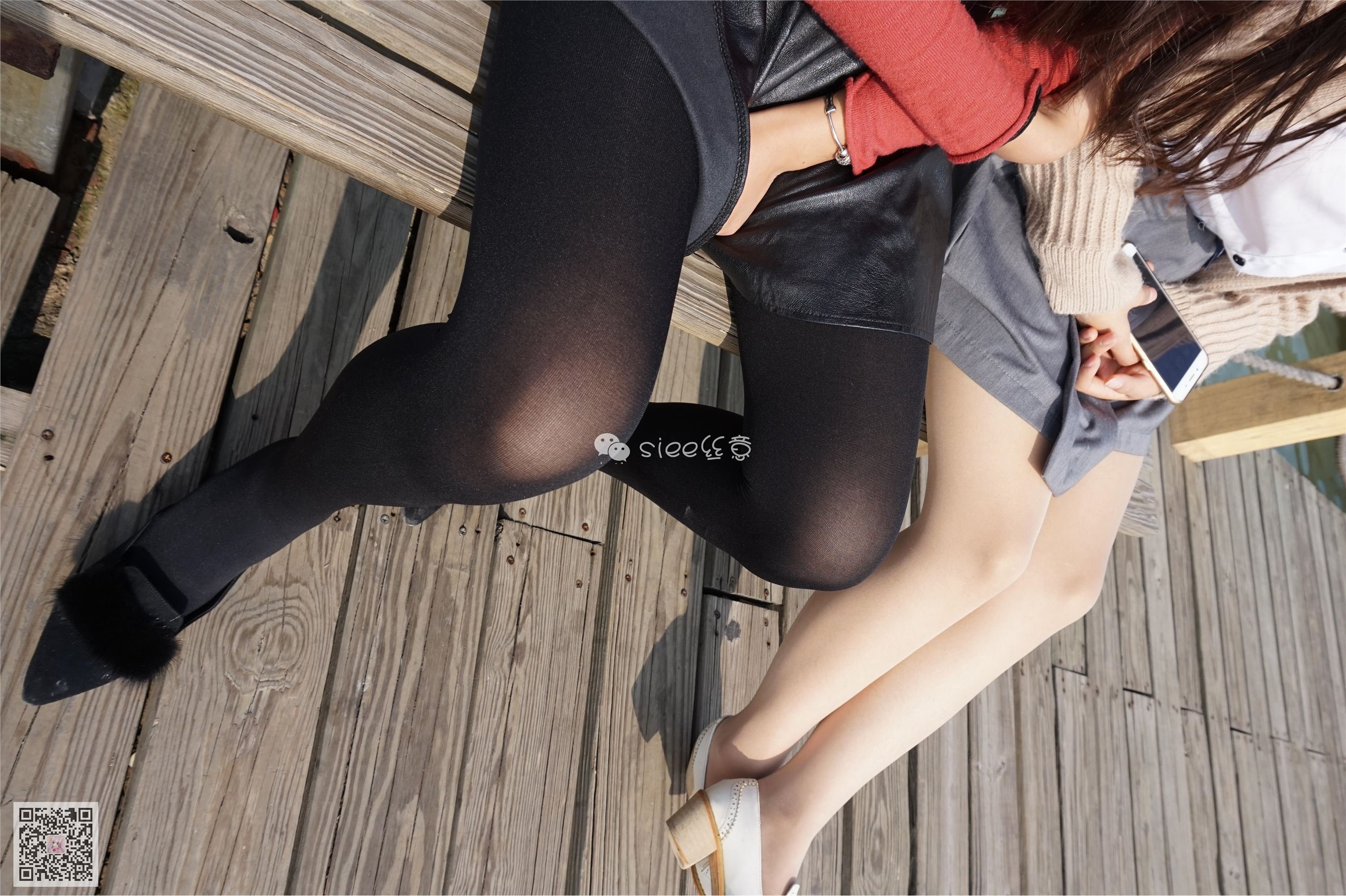 [SIEE丝意] No.007 曦曦 厚黑丝