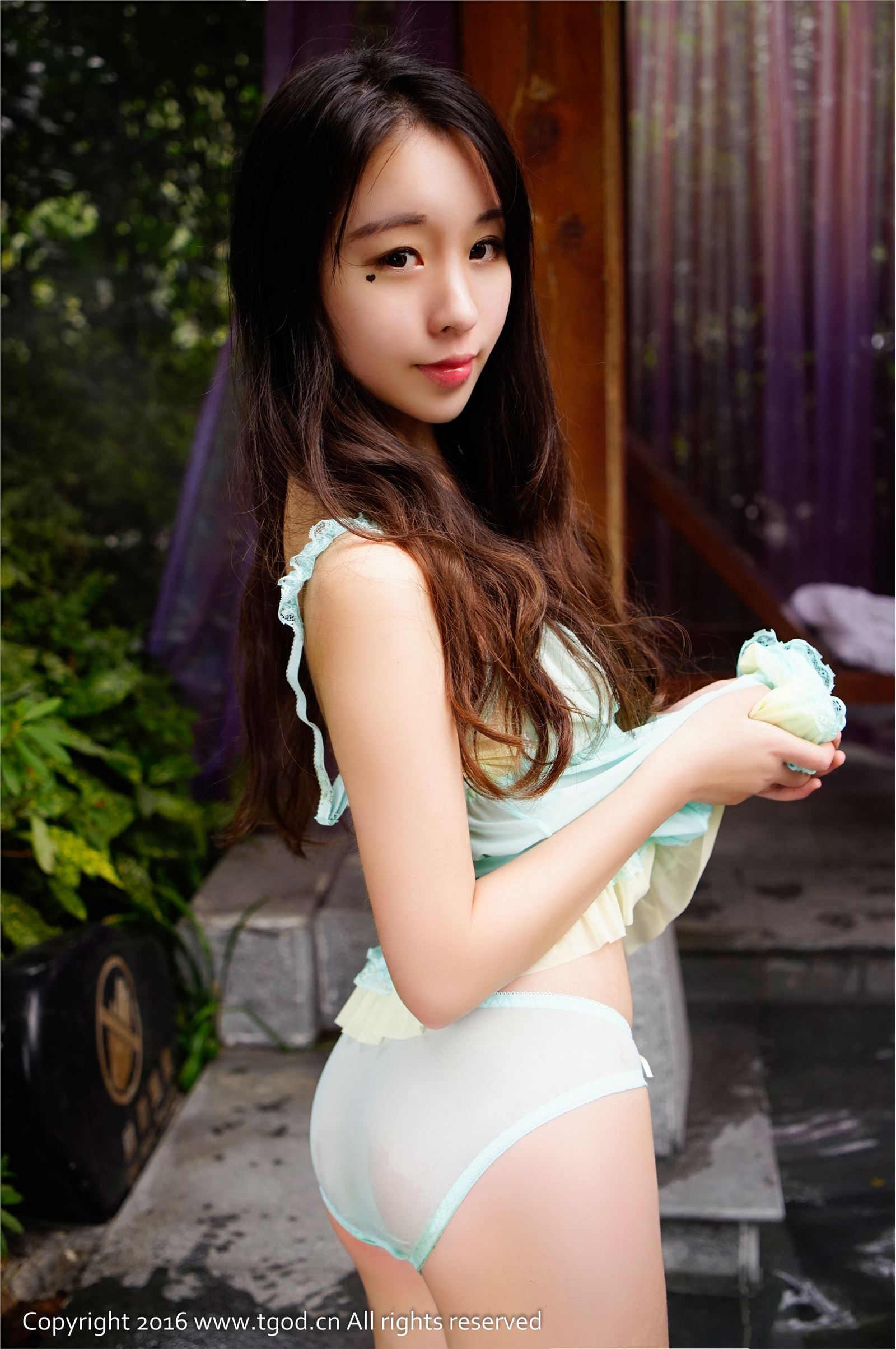 [TGOD推女神]2016-01-12 梓萱Crystal 御水温泉旅拍  第二刊