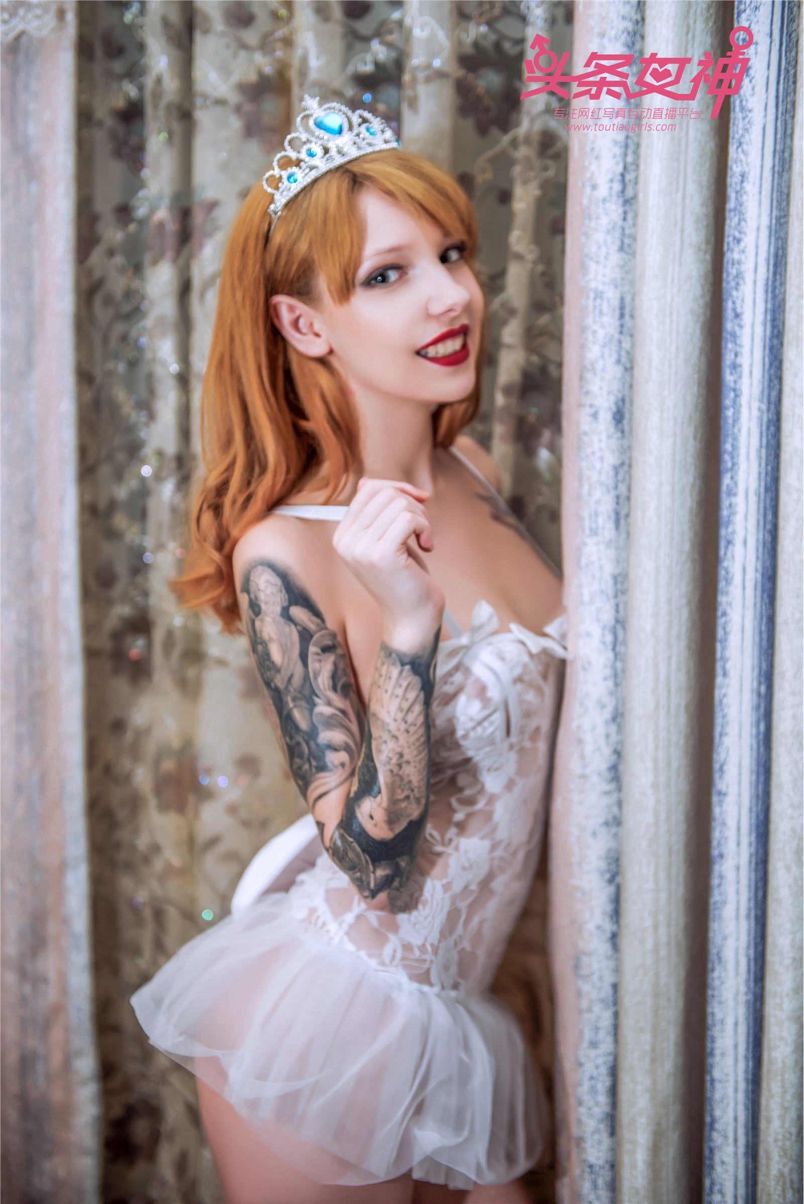 [TouTiao头条女神]  博哥外模 17.11.2头条女神特约大模 查莉娅