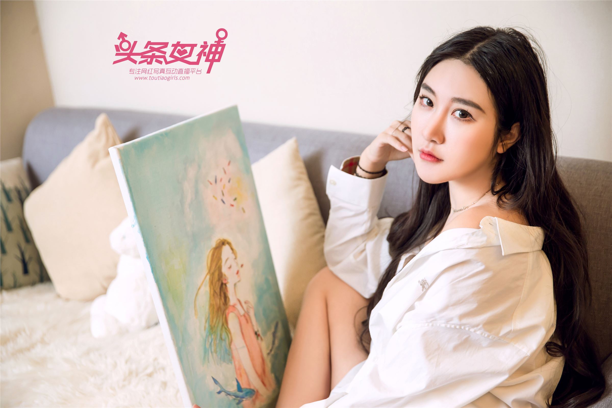 [TouTiao头条女神] 2017.11.29 画中少女 七姑娘