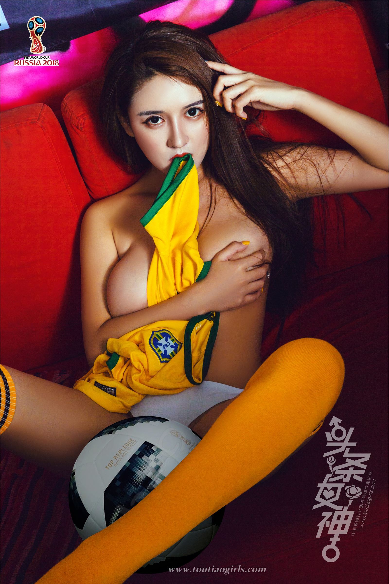 [TouTiao头条女神] 2018.06.16 小晗巴西桑巴情深