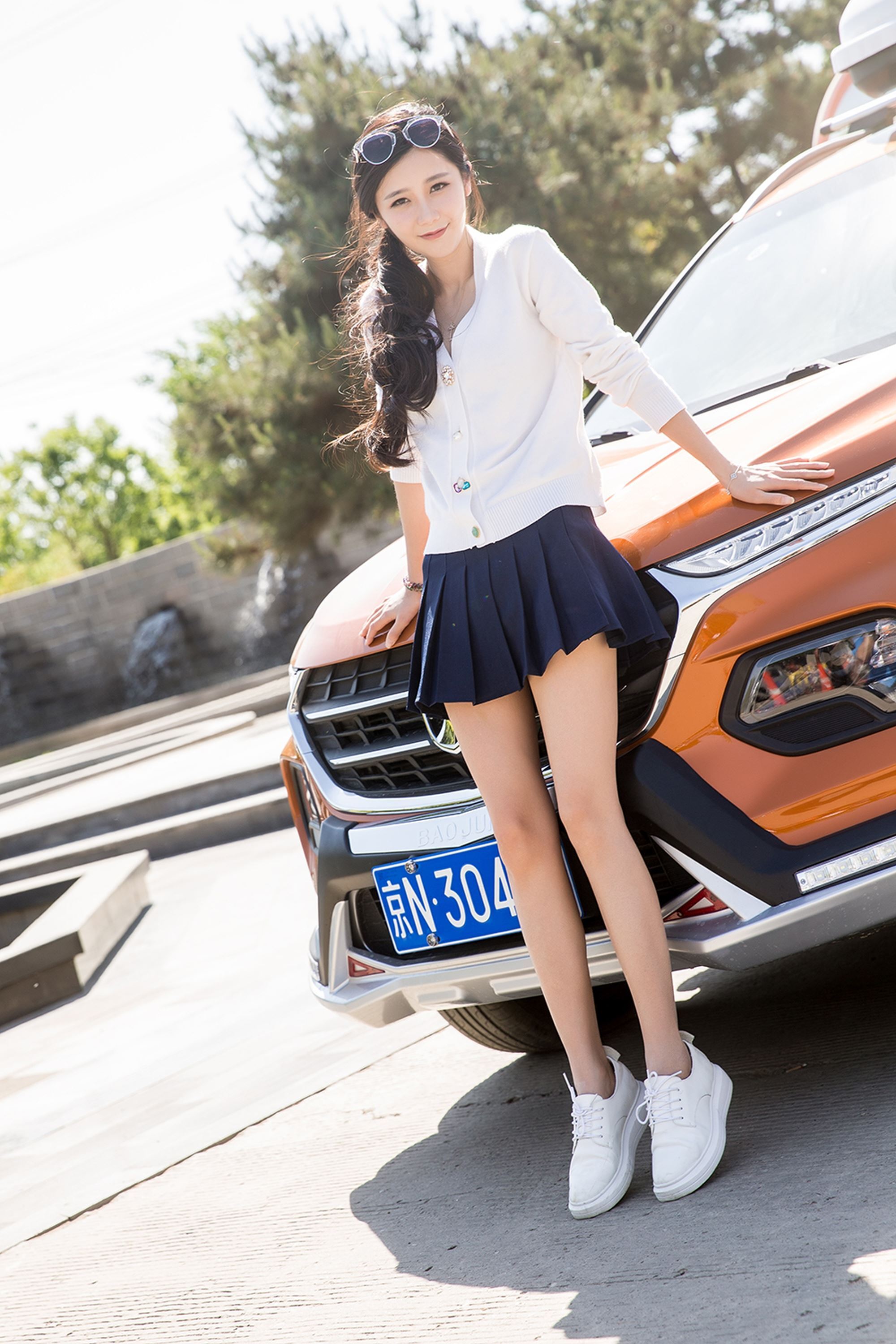 [TouTiao头条女神] 2019.01.10 苏凉 我是美丽小车模