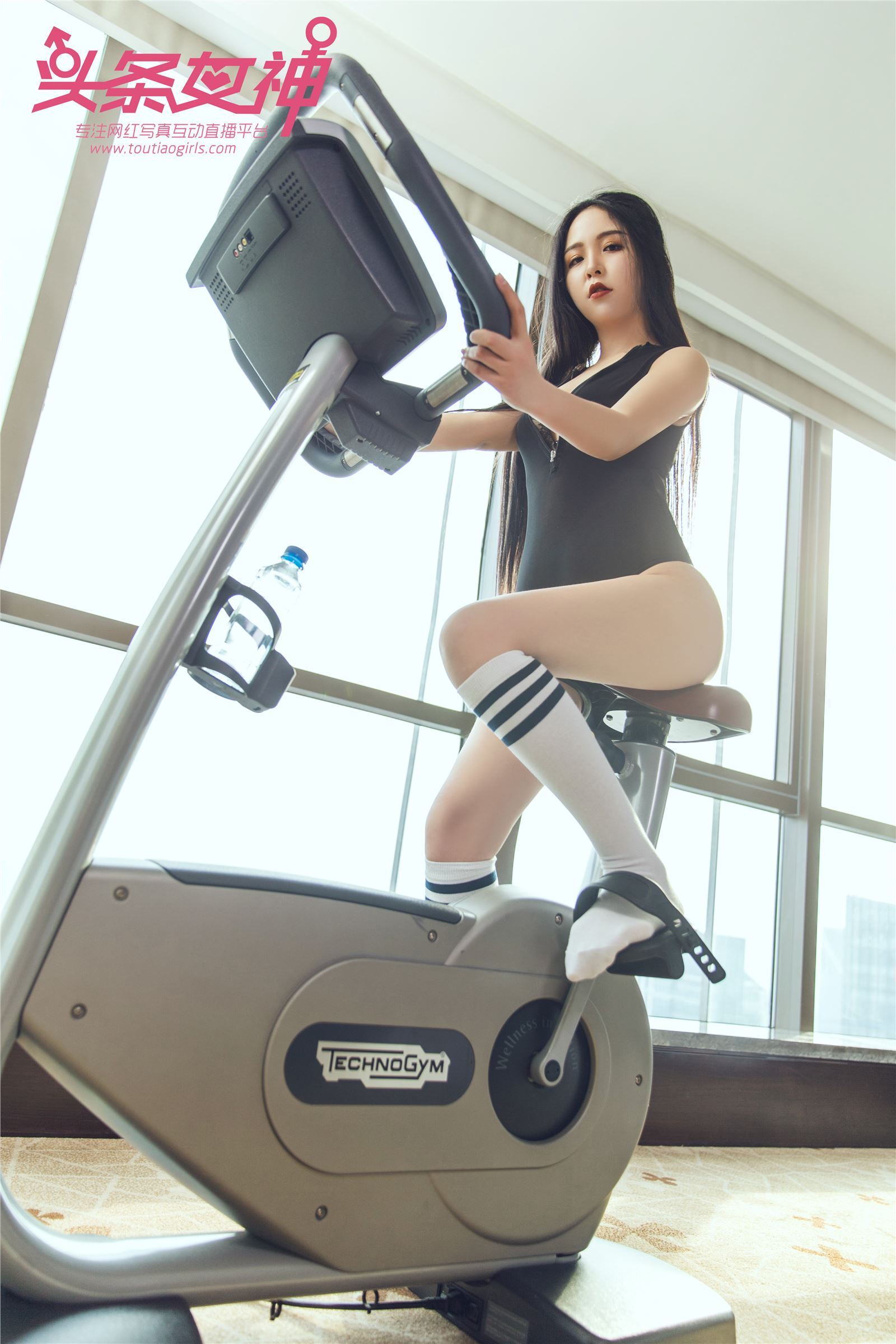 [TouTiao头条女神] 2018.03.11 No.564 宁宁动感单车