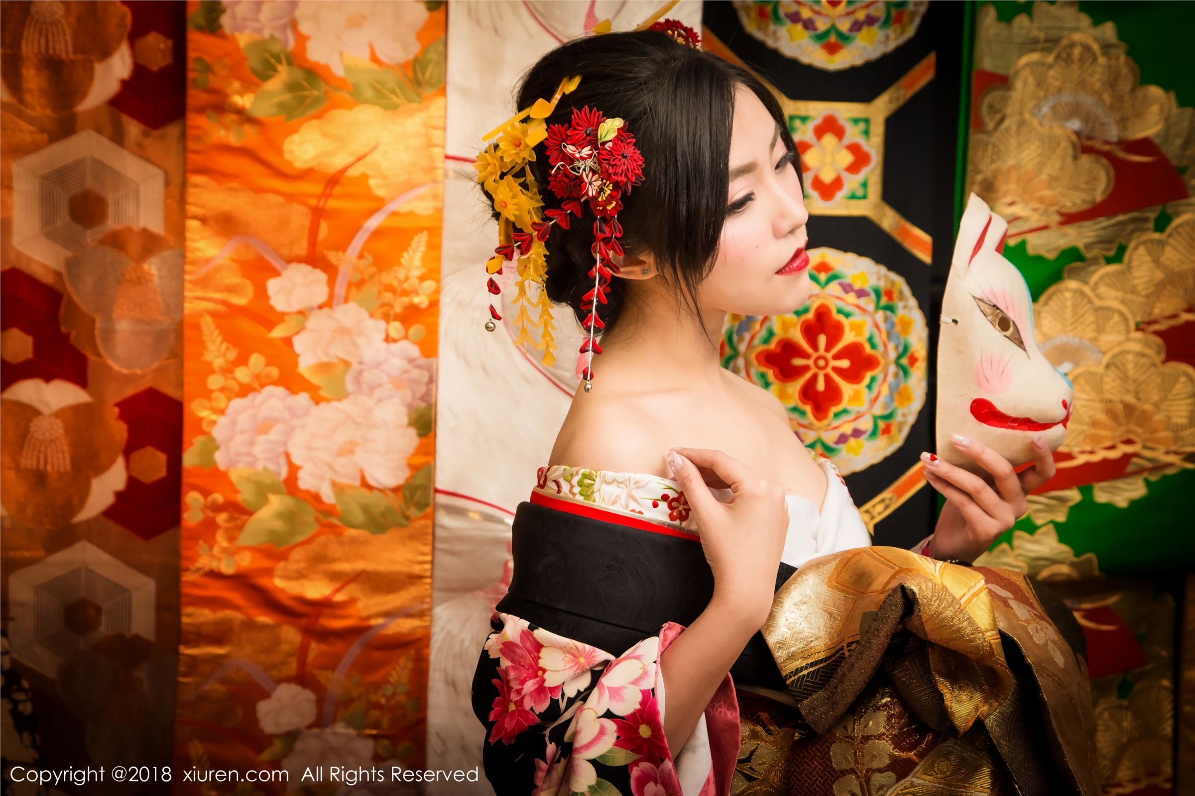 [XIUREN秀人网]写真 2018.02.08 No.930 花魁 许诺Sabrina