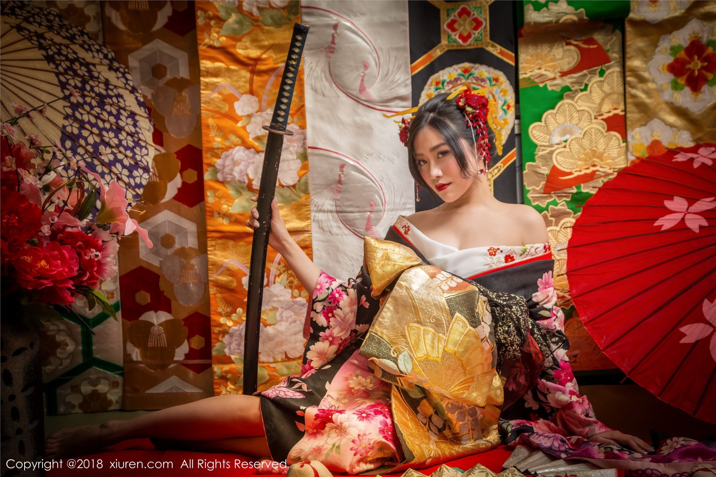 [XIUREN秀人网]写真 2018.02.08 No.930 花魁 许诺Sabrina