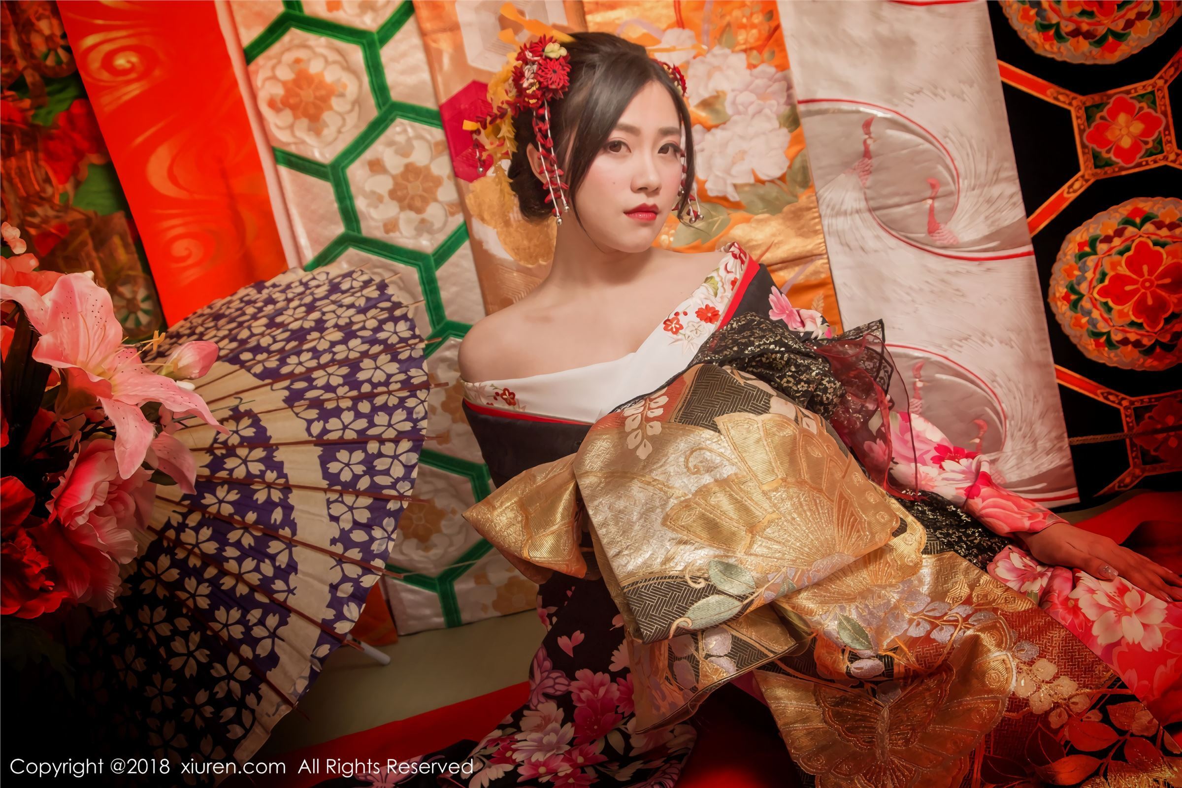 [XIUREN秀人网]写真 2018.02.08 No.930 花魁 许诺Sabrina