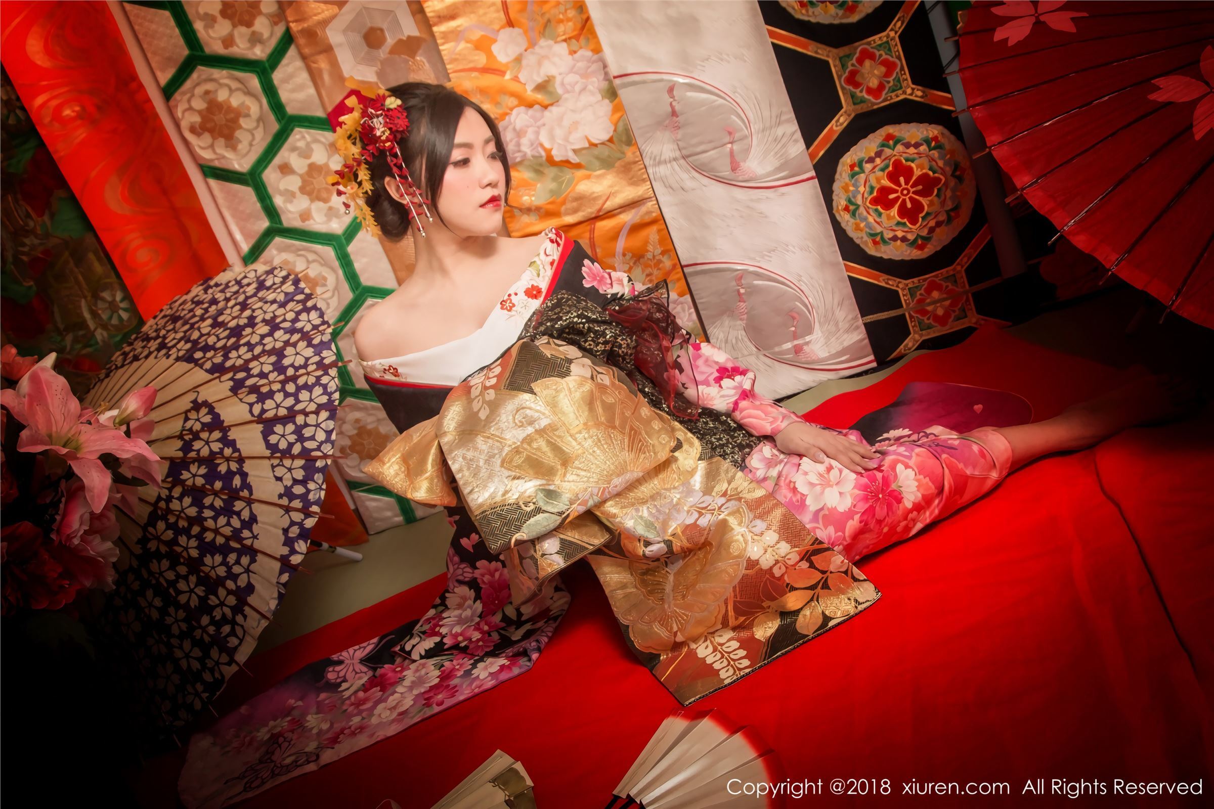 [XIUREN秀人网]写真 2018.02.08 No.930 花魁 许诺Sabrina