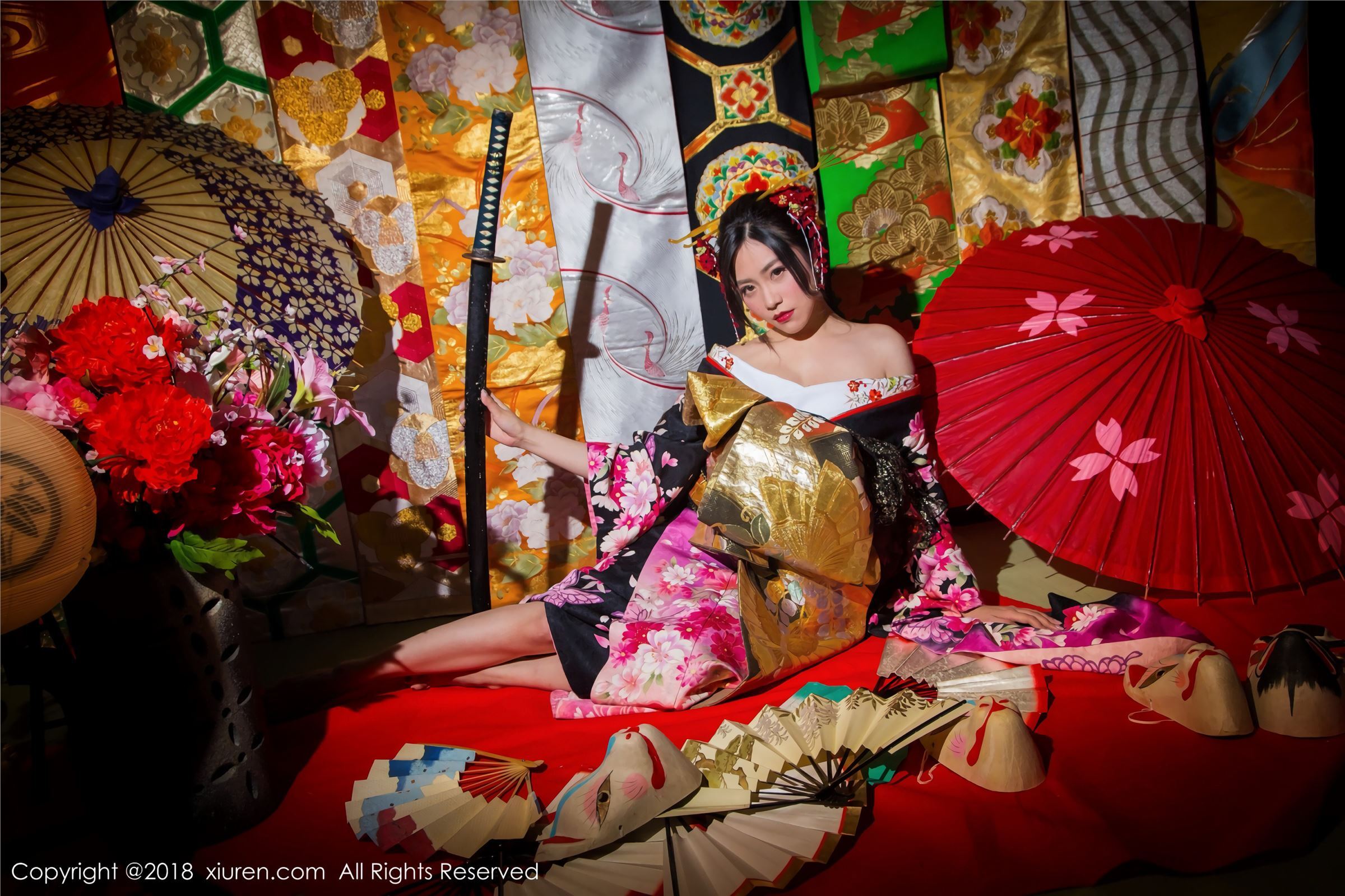 [XIUREN秀人网]写真 2018.02.08 No.930 花魁 许诺Sabrina