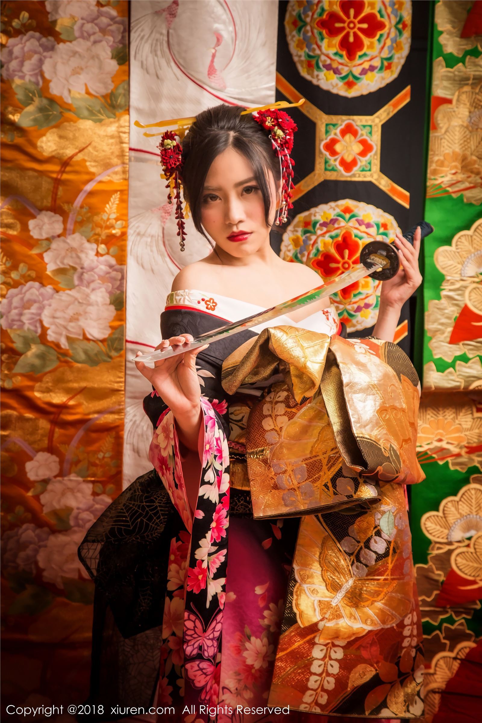 [XIUREN秀人网]写真 2018.02.08 No.930 花魁 许诺Sabrina