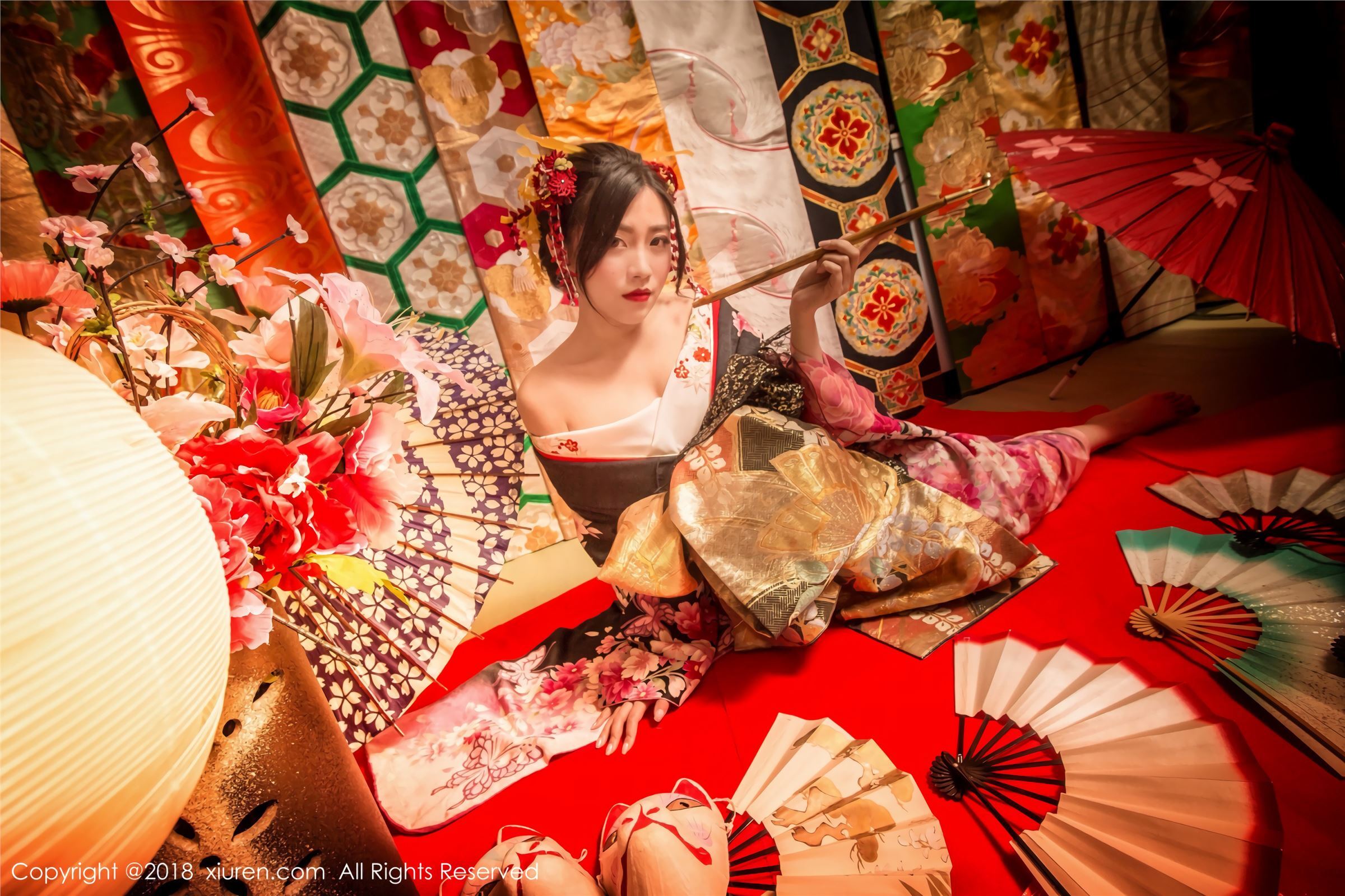 [XIUREN秀人网]写真 2018.02.08 No.930 花魁 许诺Sabrina