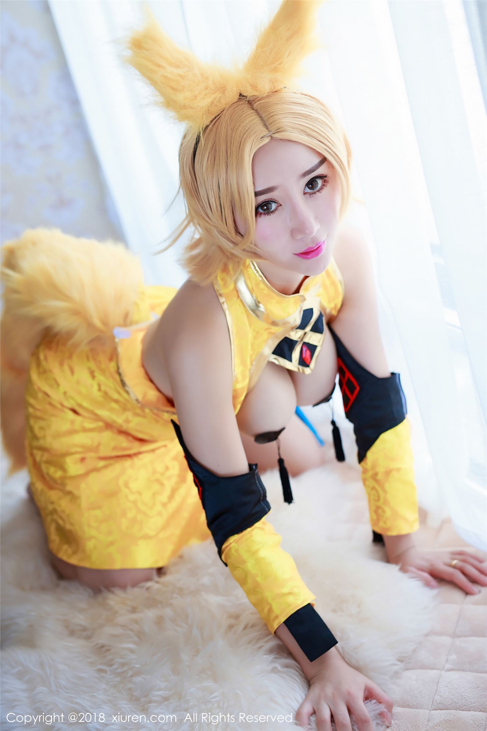 [XIUREN秀人网]写真 2018.02.23 No.937 王者荣耀妲己COS 邹晶晶女王