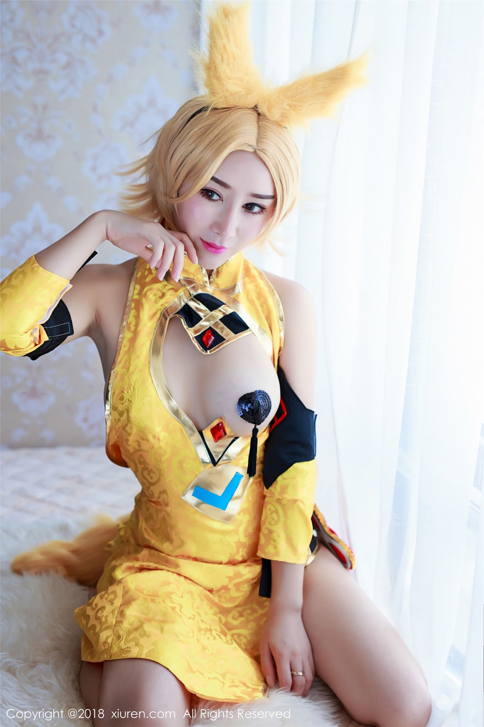 [XIUREN秀人网]写真 2018.02.23 No.937 王者荣耀妲己COS 邹晶晶女王