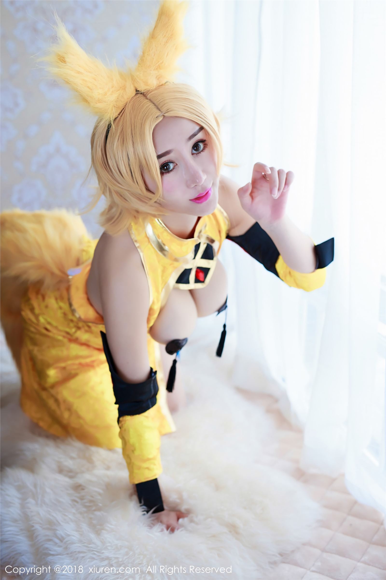 [XIUREN秀人网]写真 2018.02.23 No.937 王者荣耀妲己COS 邹晶晶女王