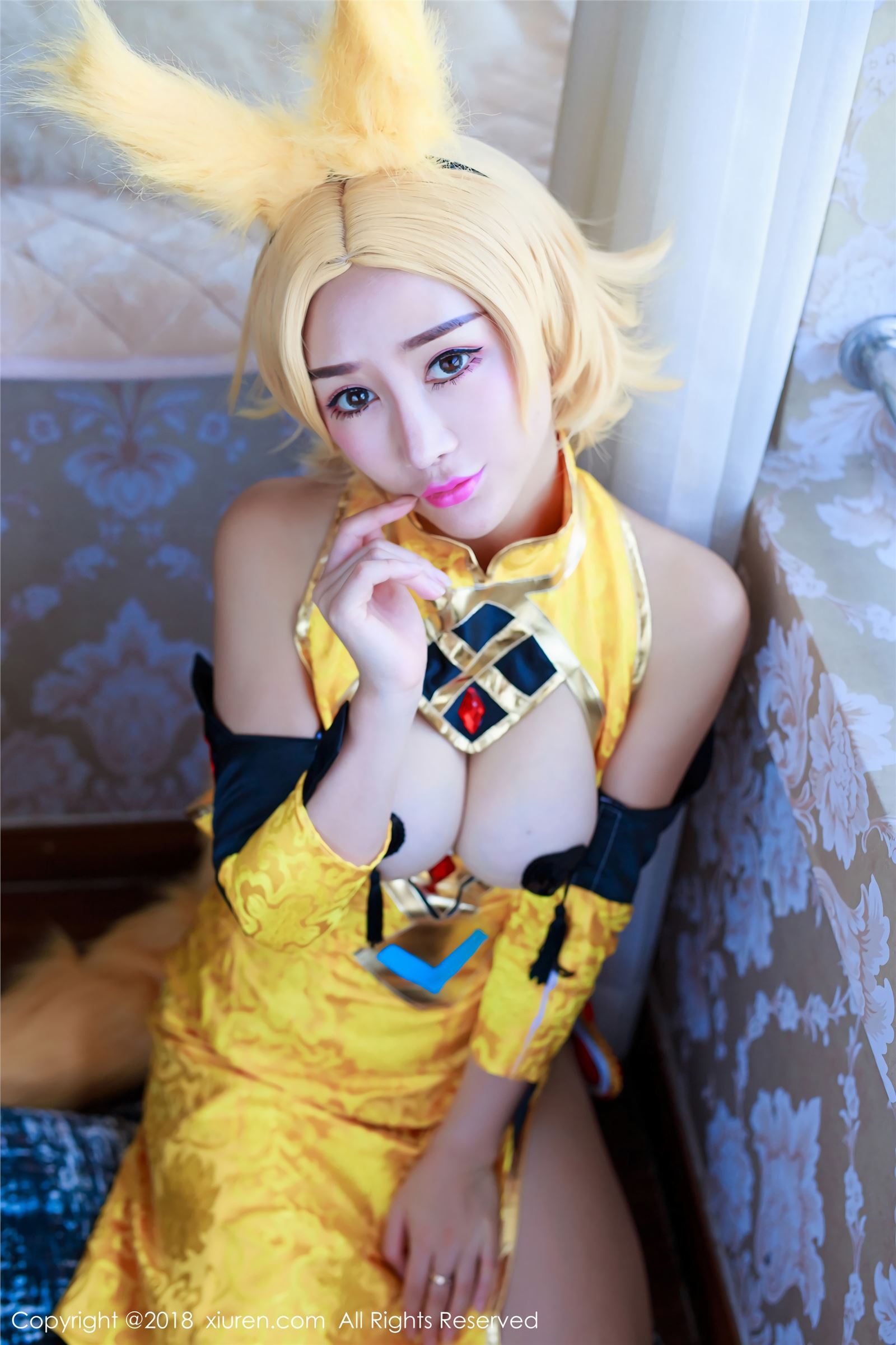 [XIUREN秀人网]写真 2018.02.23 No.937 王者荣耀妲己COS 邹晶晶女王