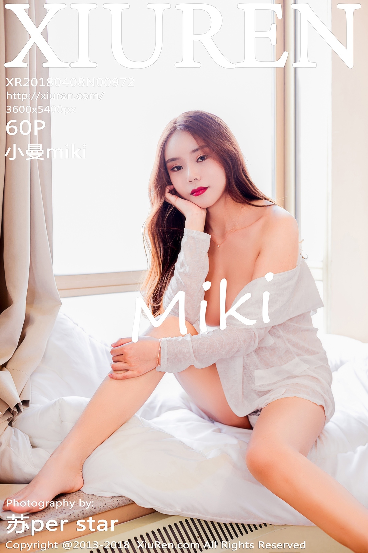 [XIUREN秀人网]2018.04.08 No.972 小曼Miki