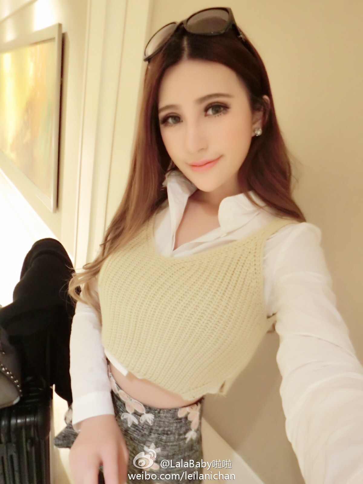 清新美少女 LalaBaby啦啦 生活照 2