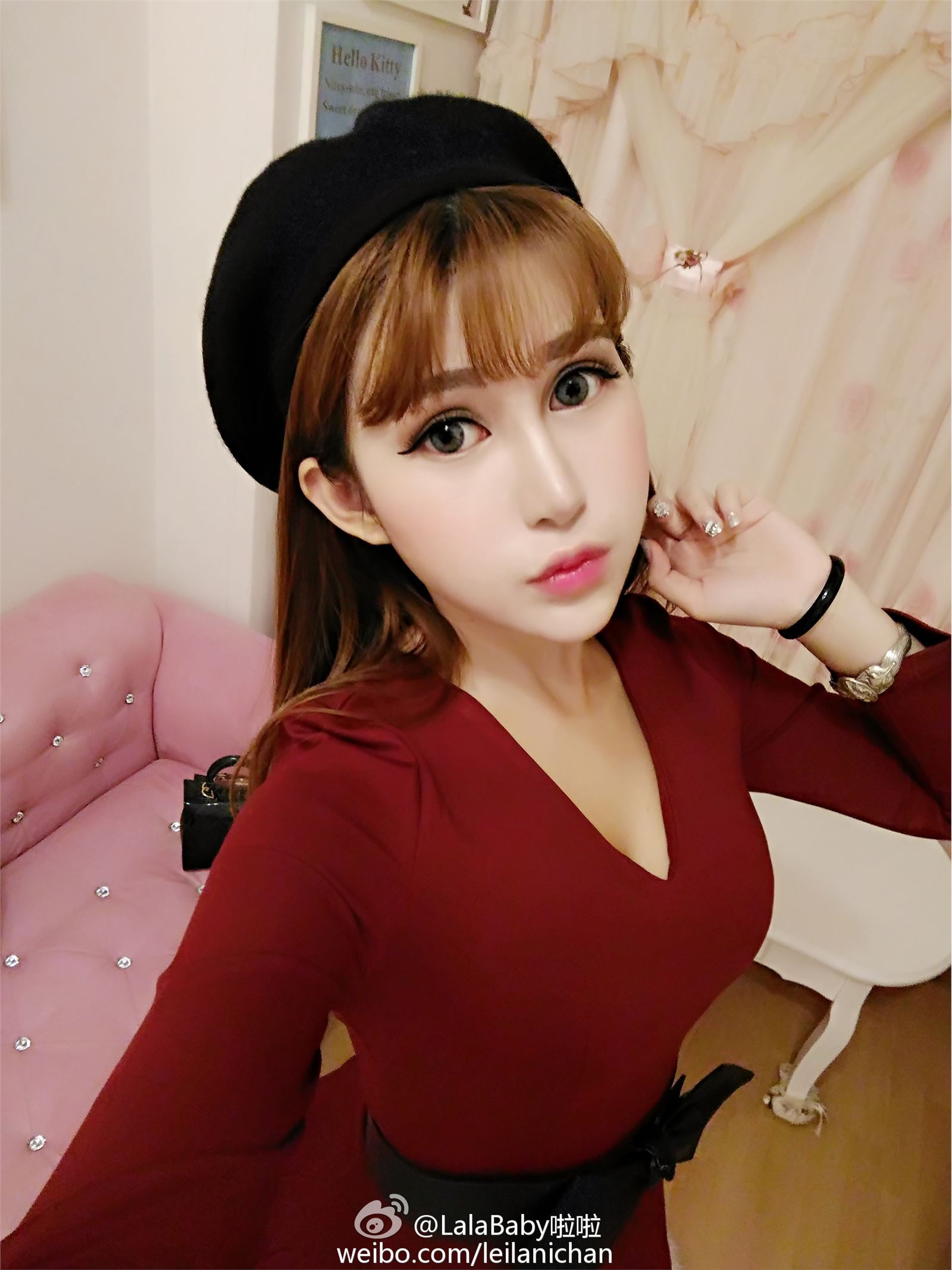 清新美少女 LalaBaby啦啦 生活照 2